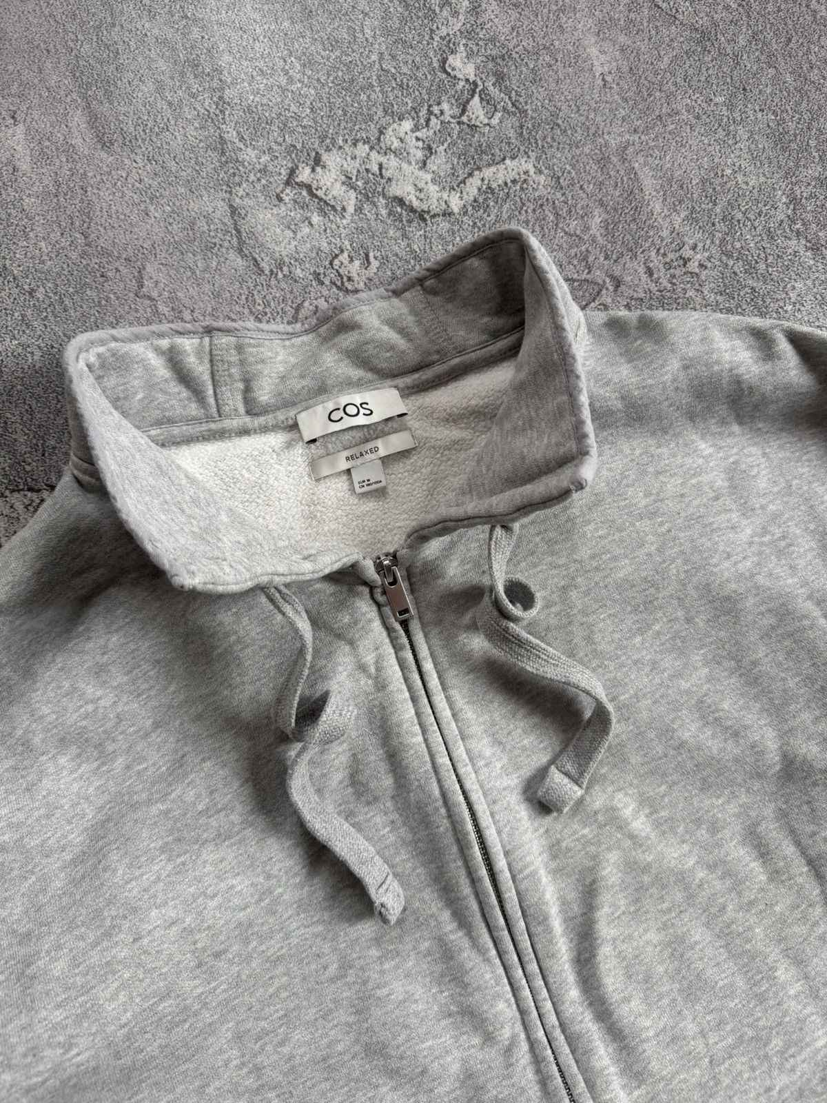Cos × Designer COS M relaxed zip sweatshirt long sleeve jumper pullover Size M / US 6-8 / IT 42-44 - 8 Thumbnail