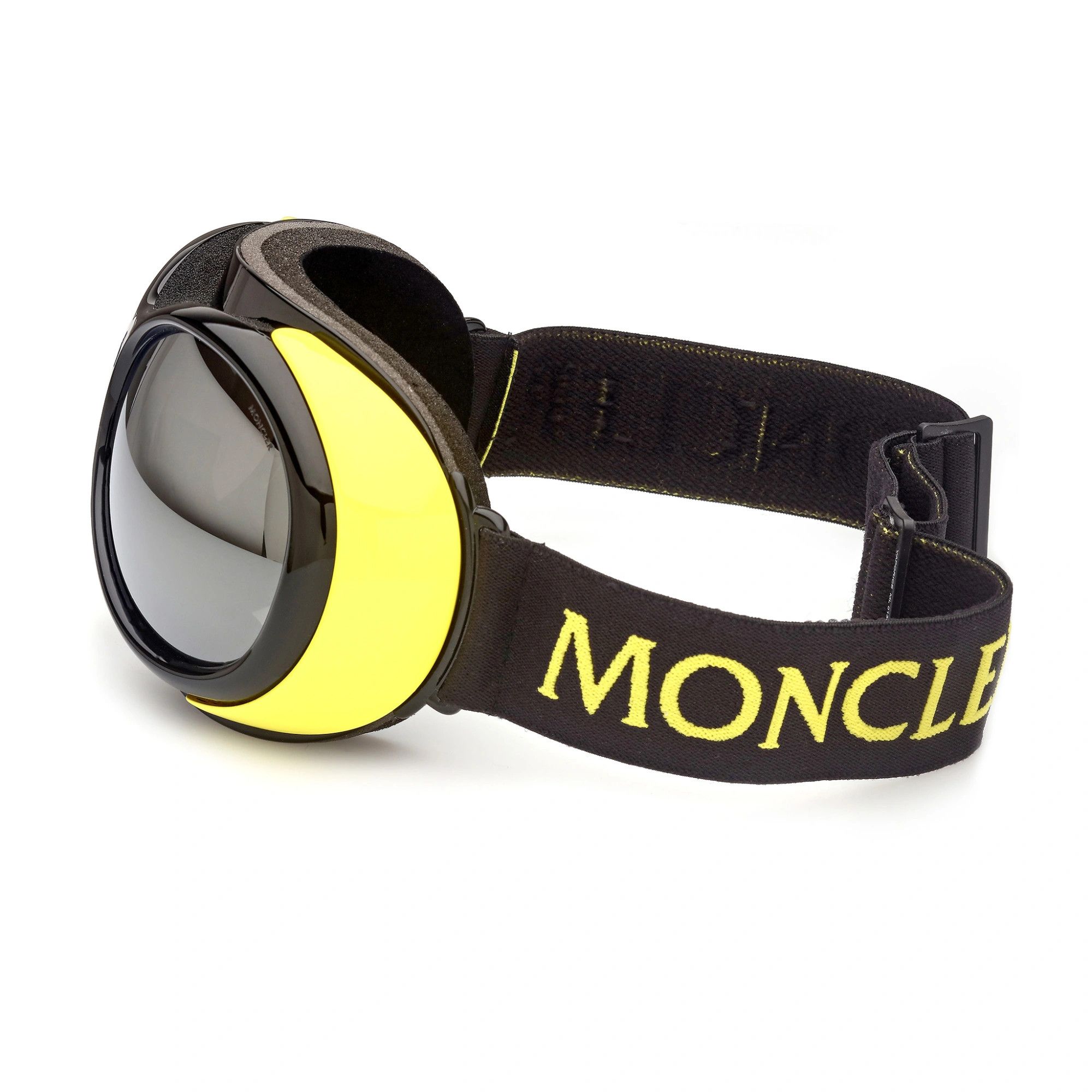 Moncler o1y0225 Size : OS / 99 mm Logo Sunglasses in Black/Yellow Size ONE SIZE - 3 Thumbnail