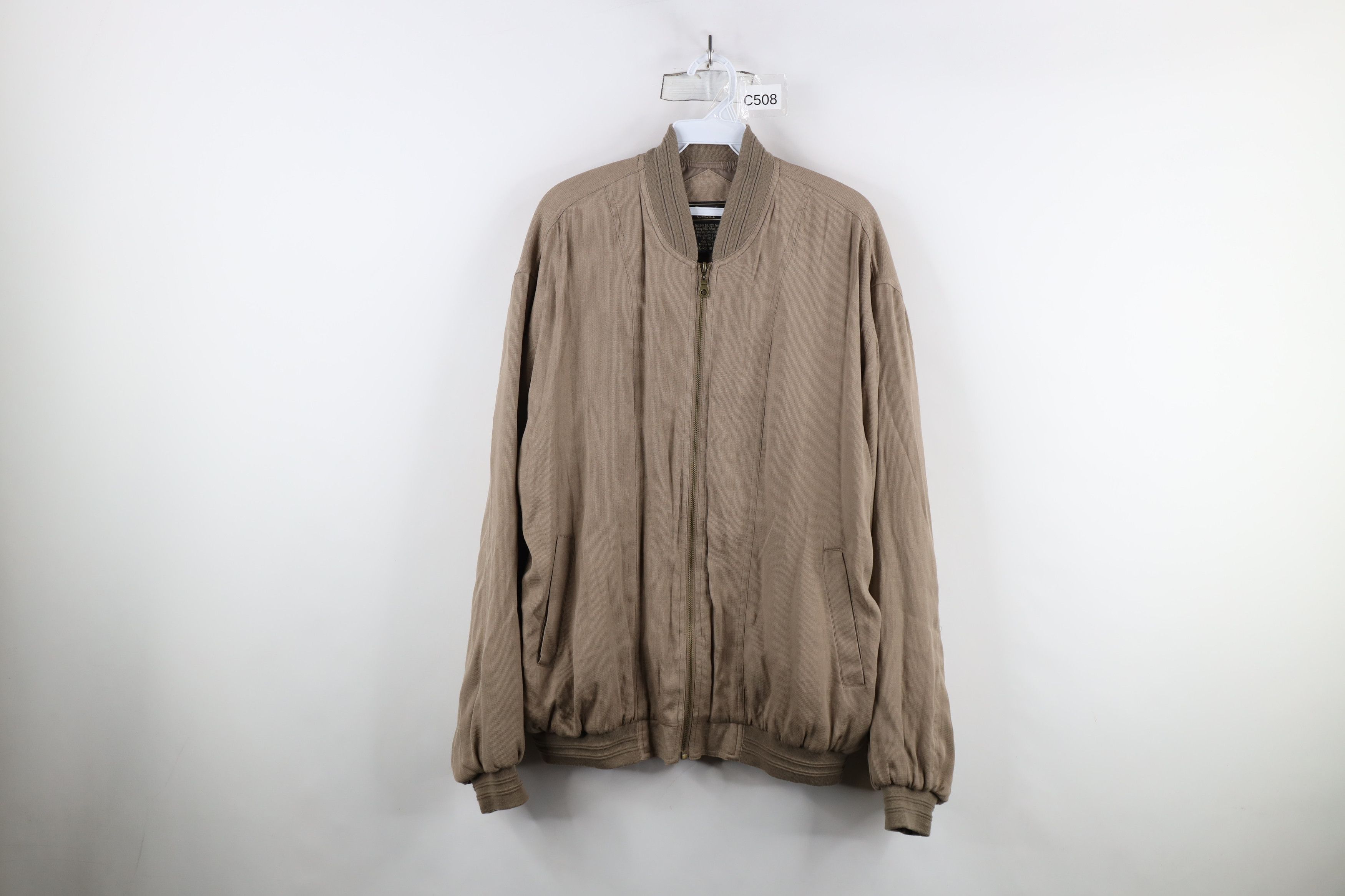 Vintage Vintage 90s Streetwear Blend Hollywood Regency Bomber Jacket Size US L / EU 52-54 / 3 - 1 Thumbnail