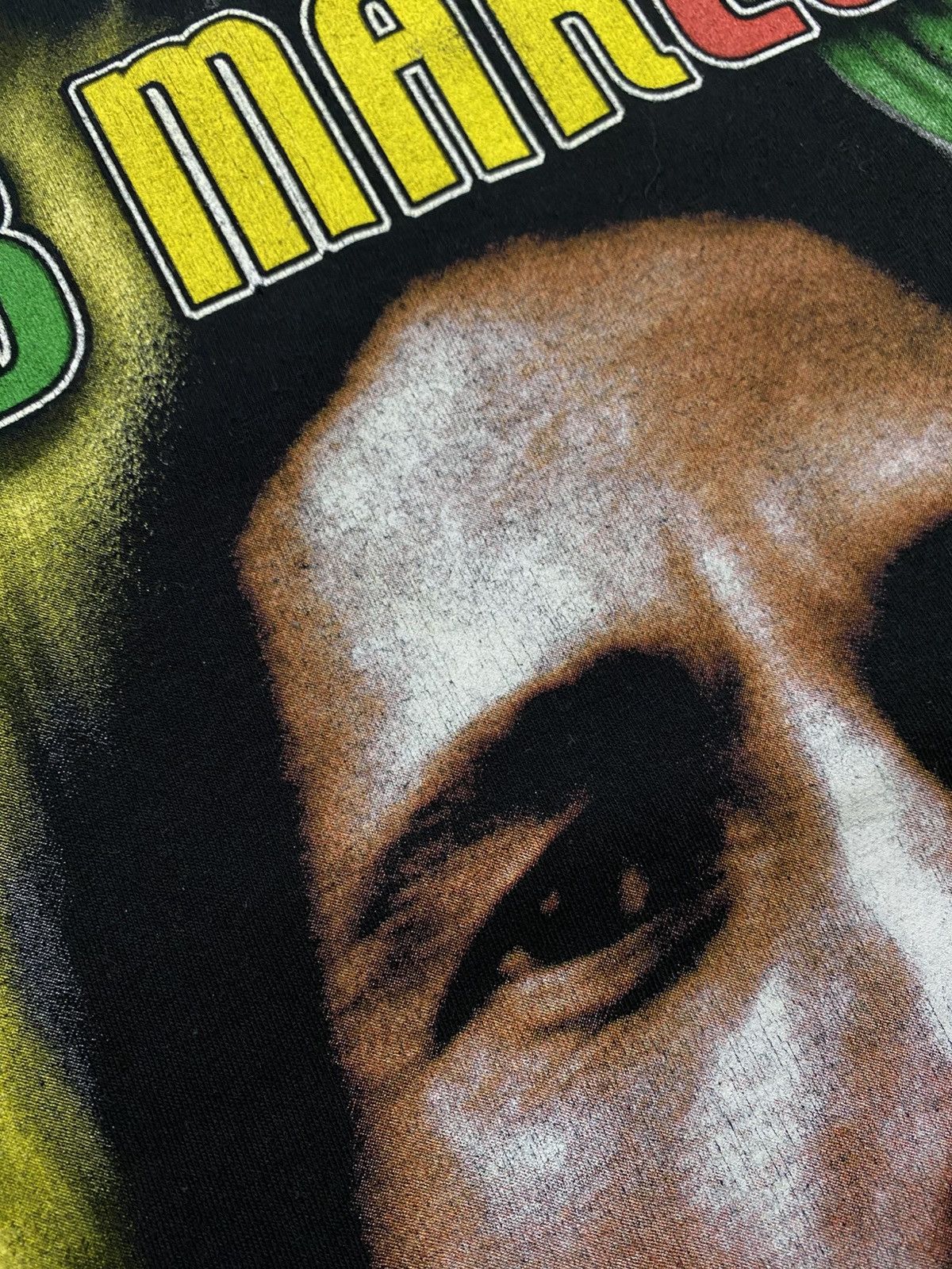 Bob Marley Vintage 2001 Bob Marley Smoking Joint Graphic T-Shirt Size US XL / EU 56 / 4 - 6 Thumbnail