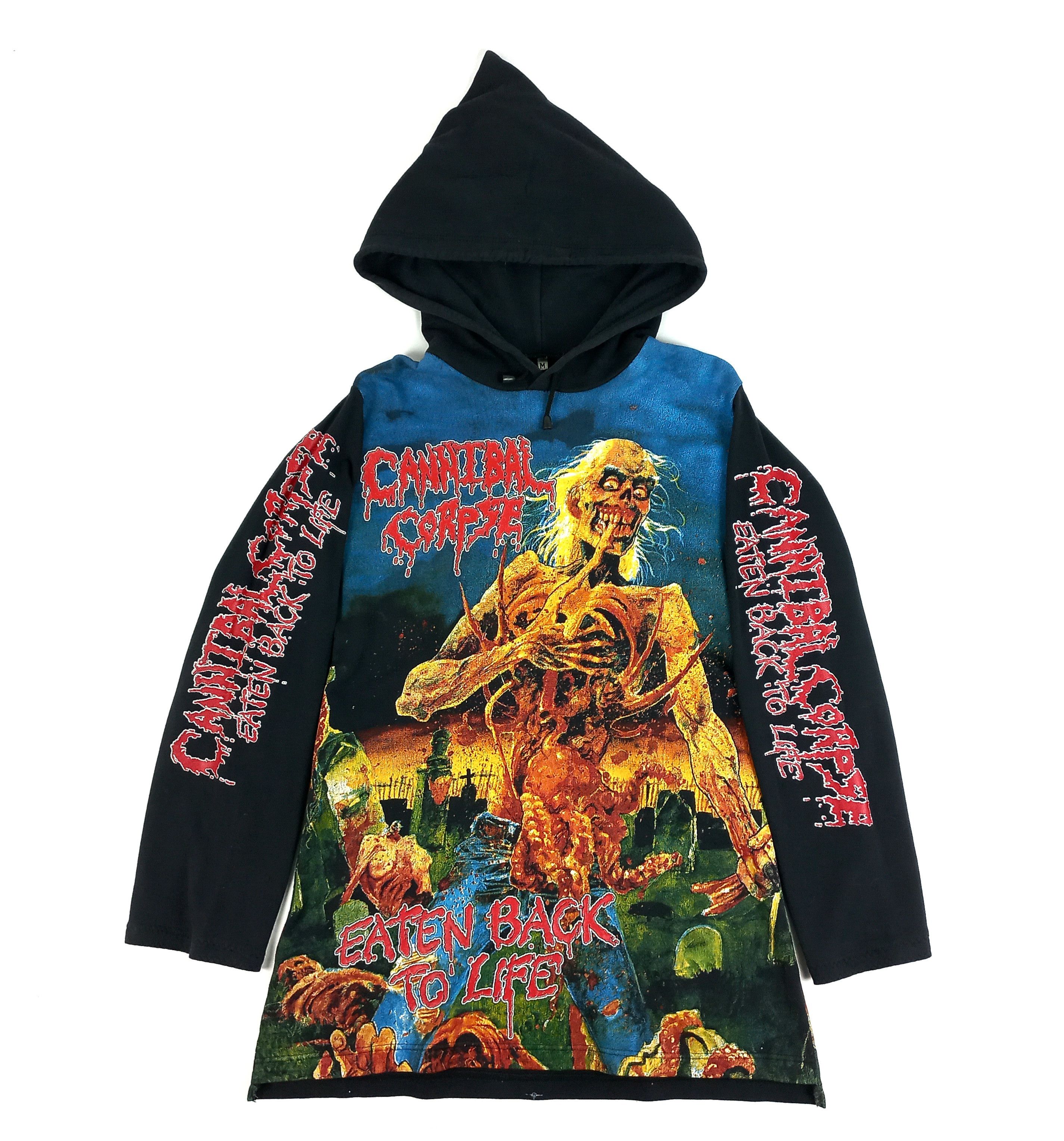 Band Tees × Vintage Cannibal Corpse vintage overprint hoodie 00s Size US S / EU 44-46 / 1 - 2 Thumbnail