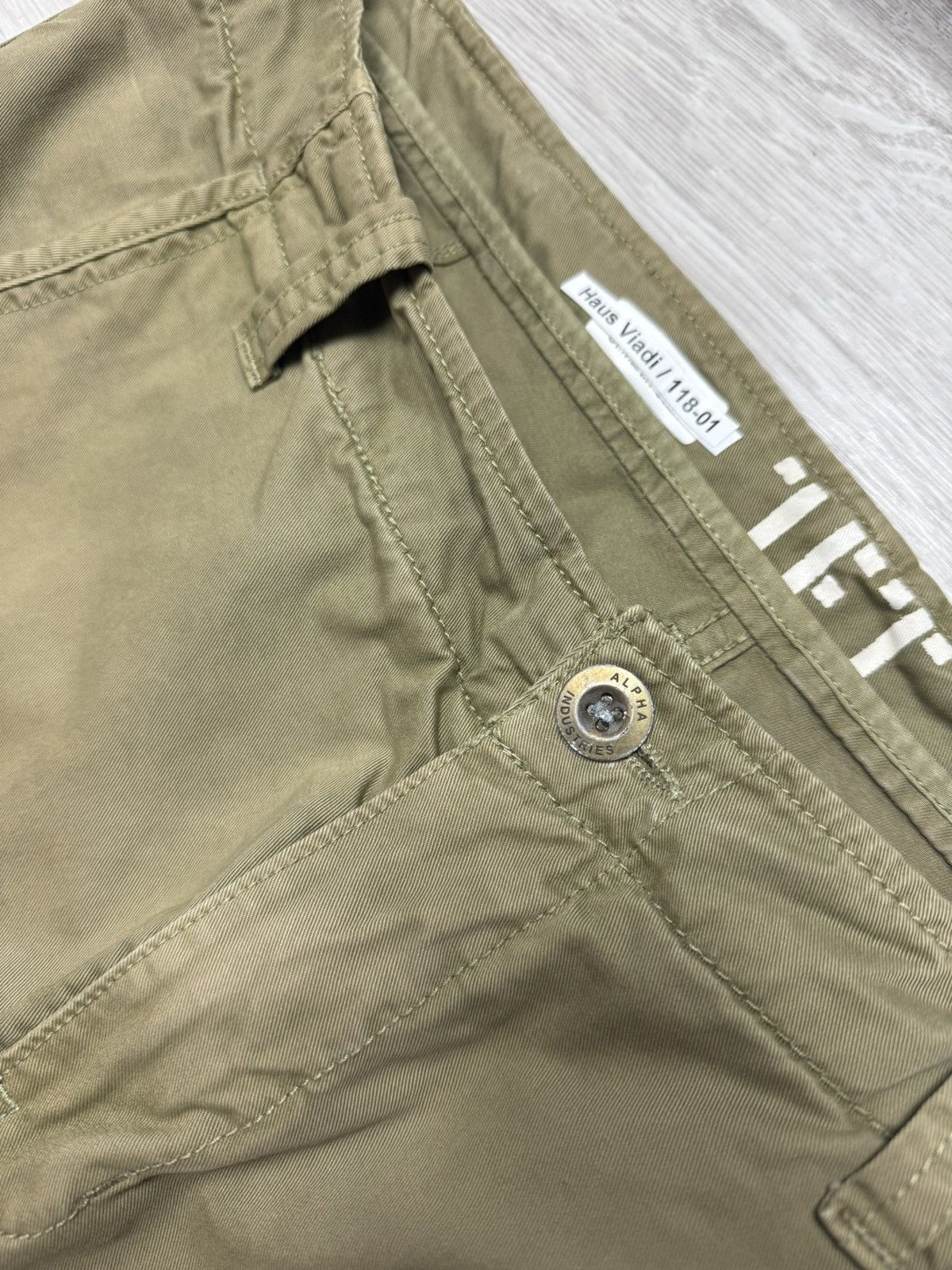 Alpha Industries Alpha Industries Olive Tactical Cargo Pants Military Style Size US 36 / EU 52 - 8 Thumbnail