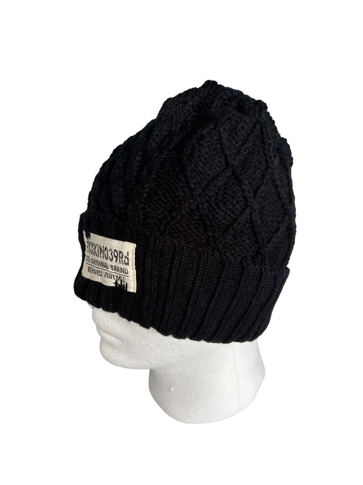 14th Addiction × Japanese Brand FXXKING O39Rd Punk Style Beanie Hats knitted☠️💥 Size ONE SIZE - 2 Thumbnail