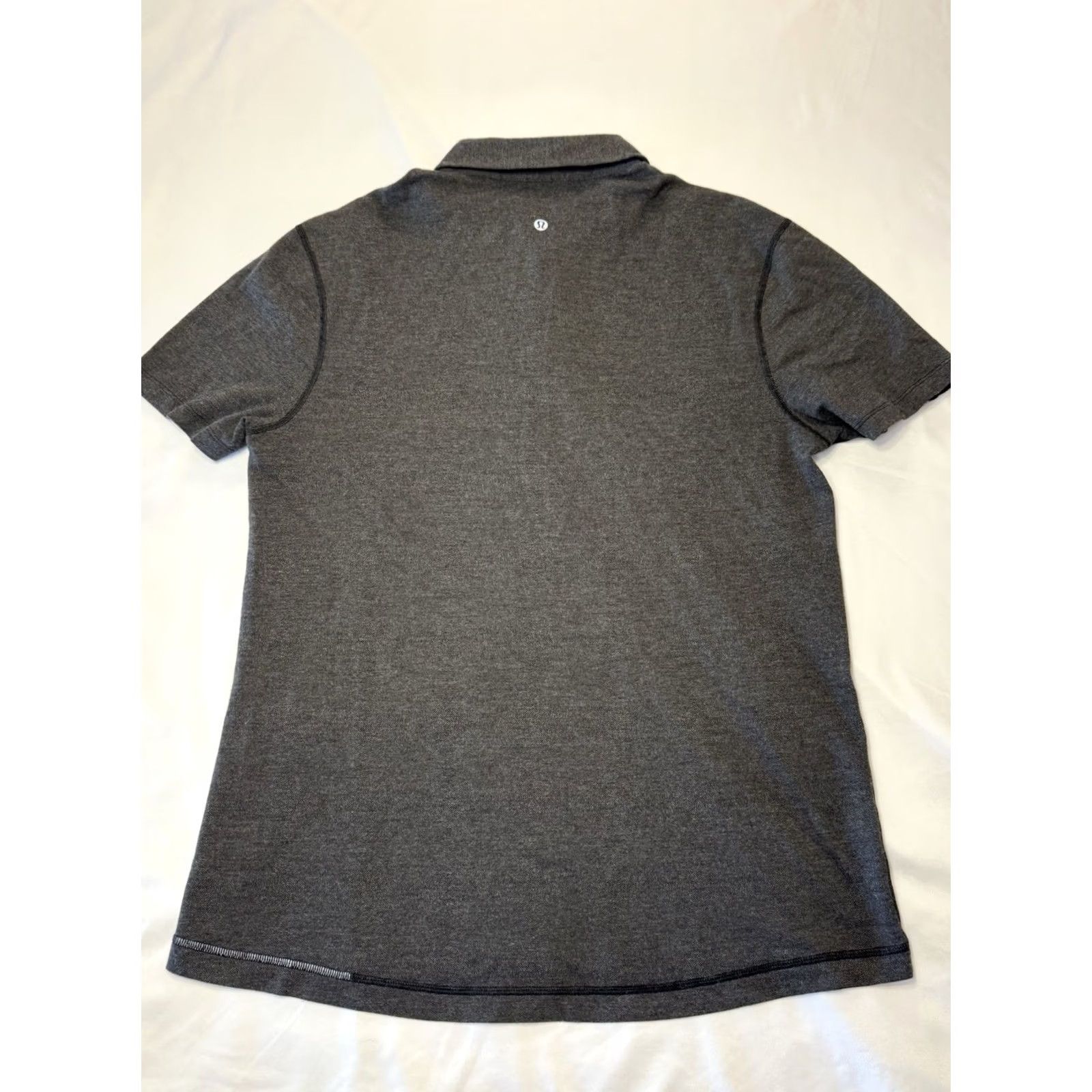 Lululemon Lululemon Evolution Polo Shirt Men M Gray Short Sleeve Knit Cotton Blend Breathable Stretch Regular Fit Solid Golf Tennis Walking Related— Size US M / EU 48-50 / 2 - 5 Thumbnail