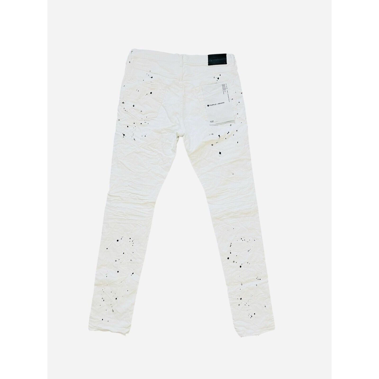 Purple × Purple Brand Purple Brand Jeans Mens Slim Fit White P001 Size 31/30 Size US 31 - 4 Thumbnail
