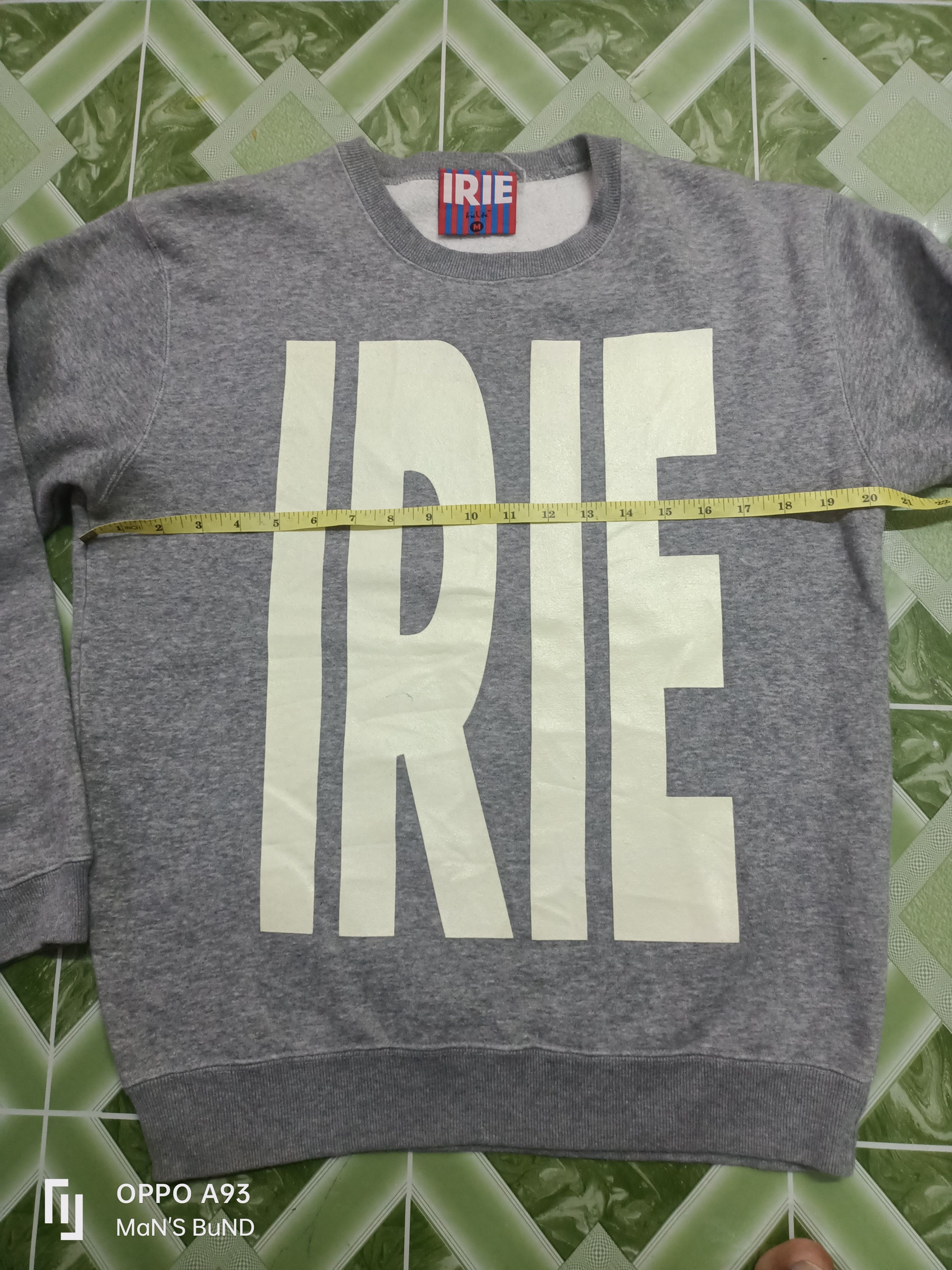 Japanese Brand × Vintage Japanese Brand Vintage IRIE Sweatshirt Glow in the Dark Size US M / EU 48-50 / 2 - 12 Thumbnail