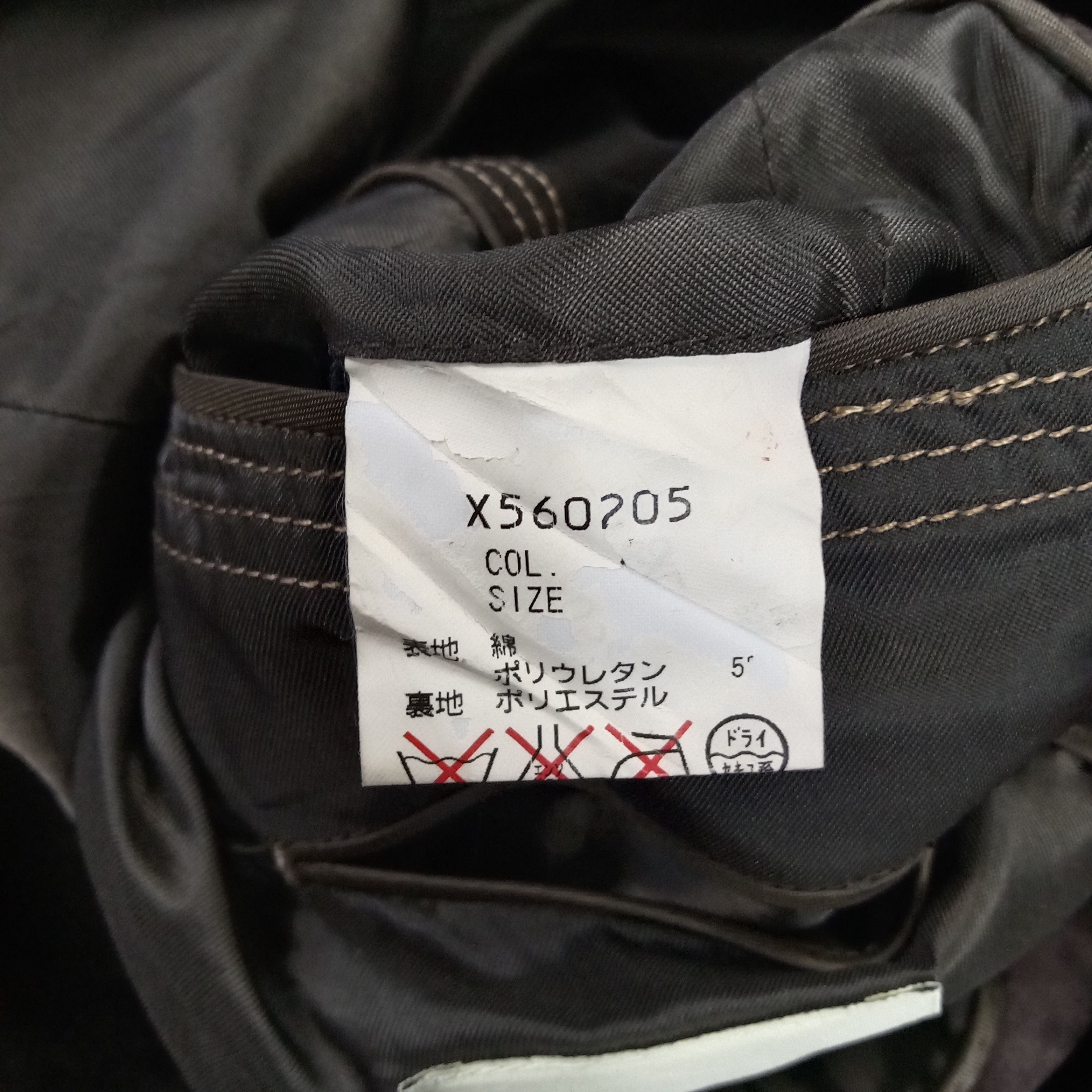 Japanese Brand × Vintage × Yohji Yamamoto Yohji Yamamoto Japanese Designer Fleece Blazers Size 38R - 8 Thumbnail