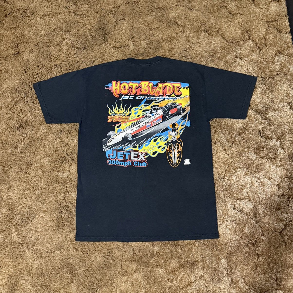 Vintage Vintage Hot Blade Jet Dragster T-Shirt Black Medium Size US M / EU 48-50 / 2 - 1 Thumbnail