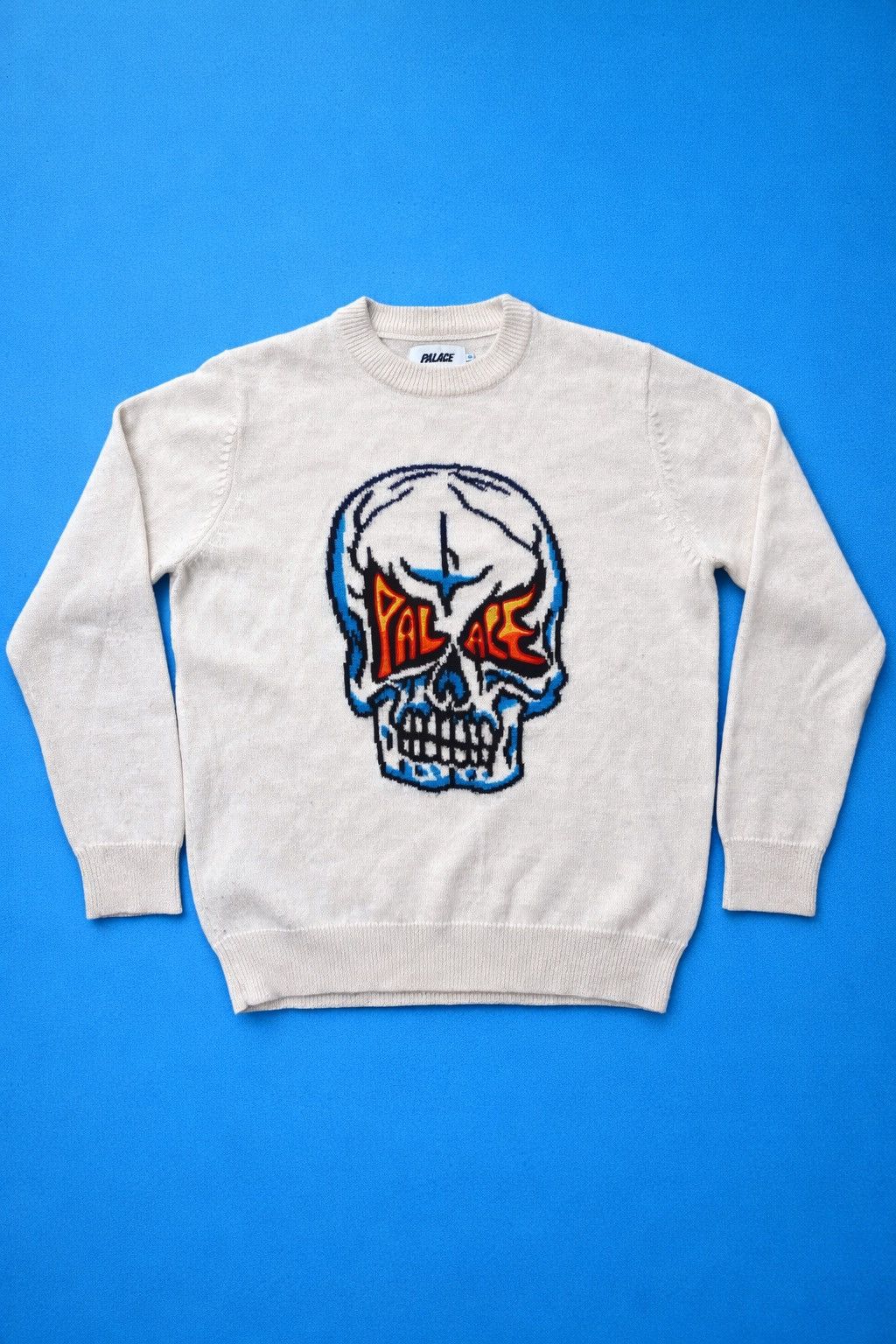 Palace Palace Skull Knit - XL Size US XL / EU 56 / 4 - 1 Thumbnail