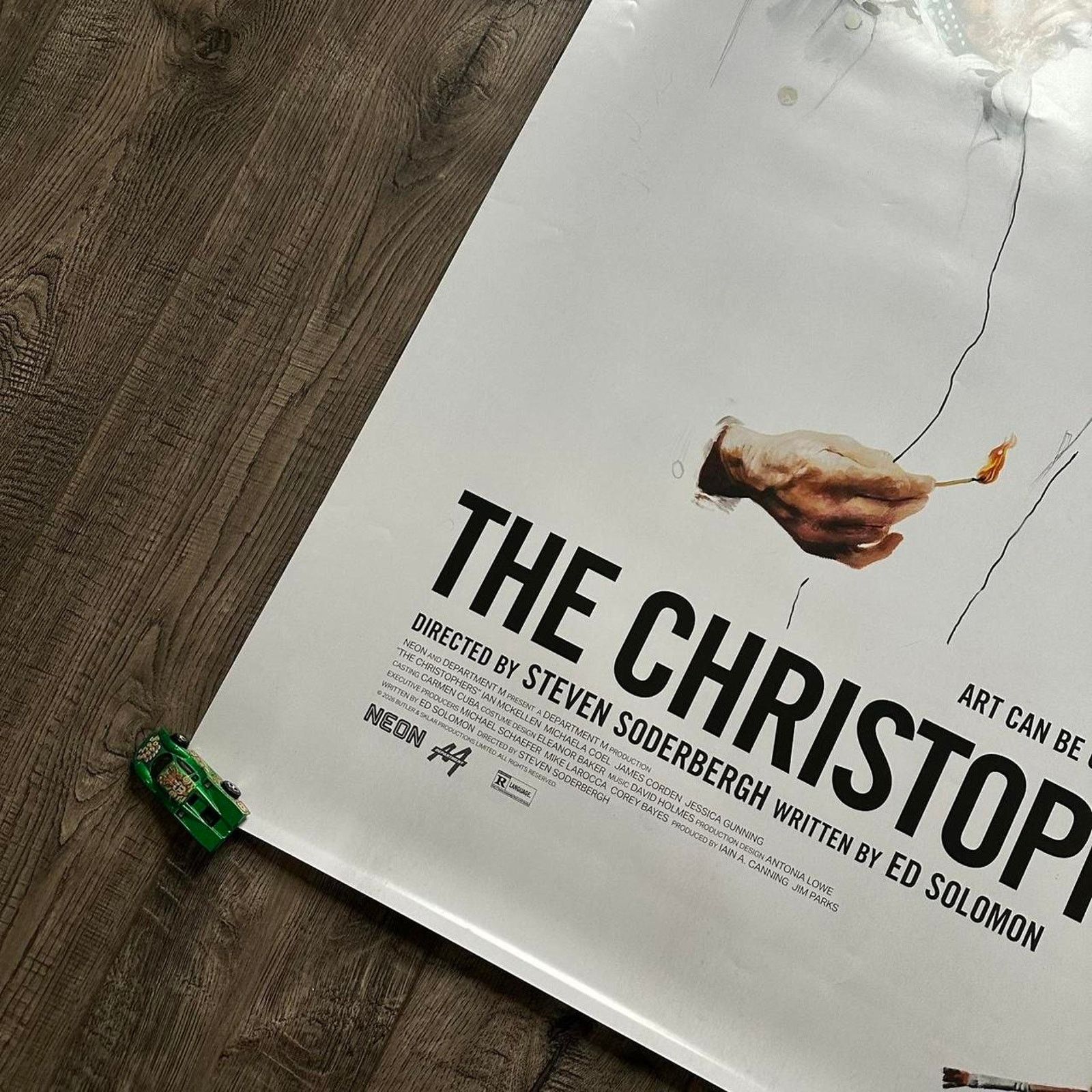 Other 2026 The Christophers Steven Soderbergh Movie Promo Poster Size ONE SIZE - 2 Thumbnail