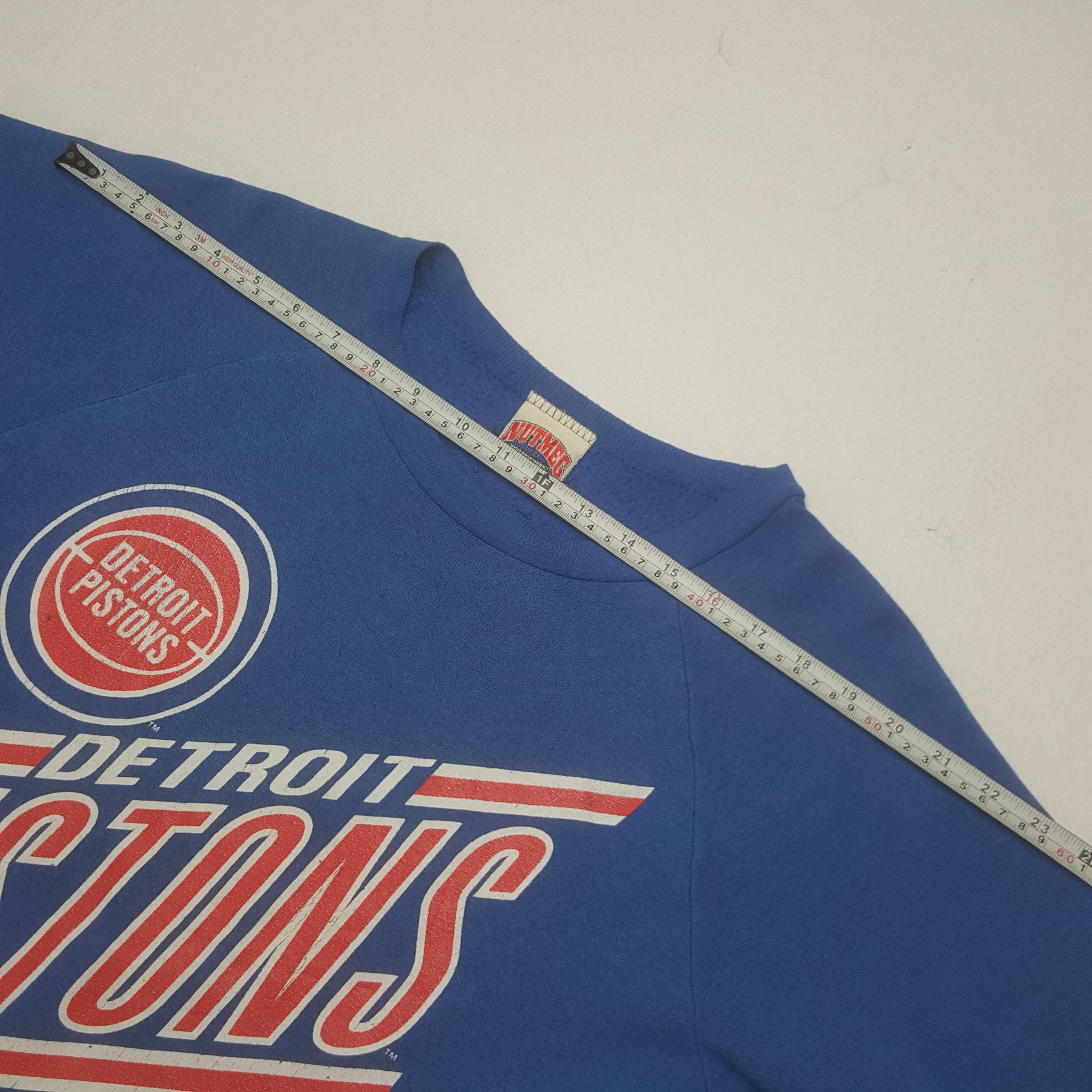 NBA Vintage 90's Detroit Pistons American NBA Team Sweatshirt Size US L / EU 52-54 / 3 - 5 Thumbnail