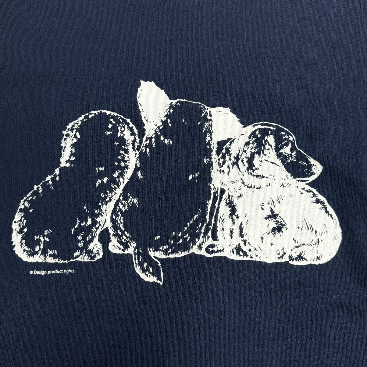 Designer × Vintage Trashered art puppies Size US M / EU 48-50 / 2 - 4 Thumbnail
