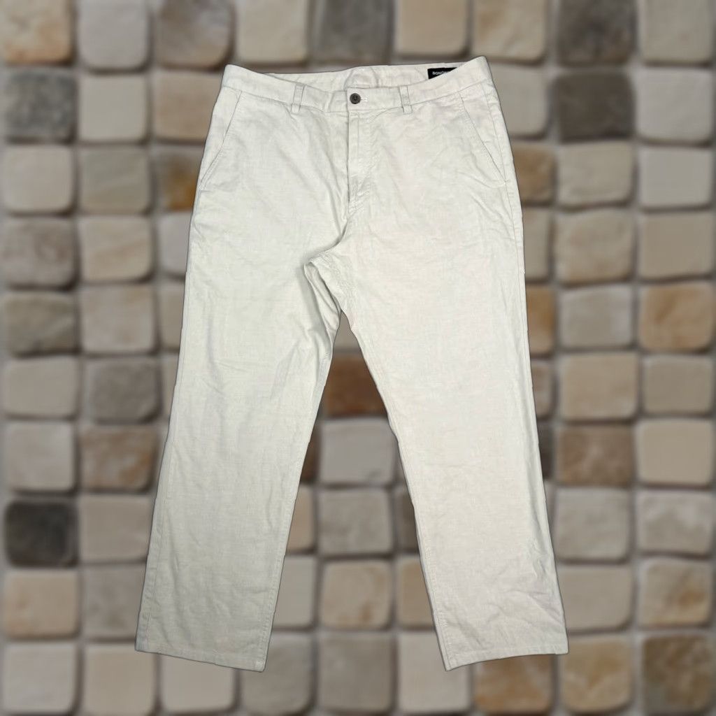Bonobos Bonobos Chino Pants Mens 36 Beige Cotton Stretch Athletic High Rise Straight Leg Size US 36 / EU 52 - 1 Thumbnail