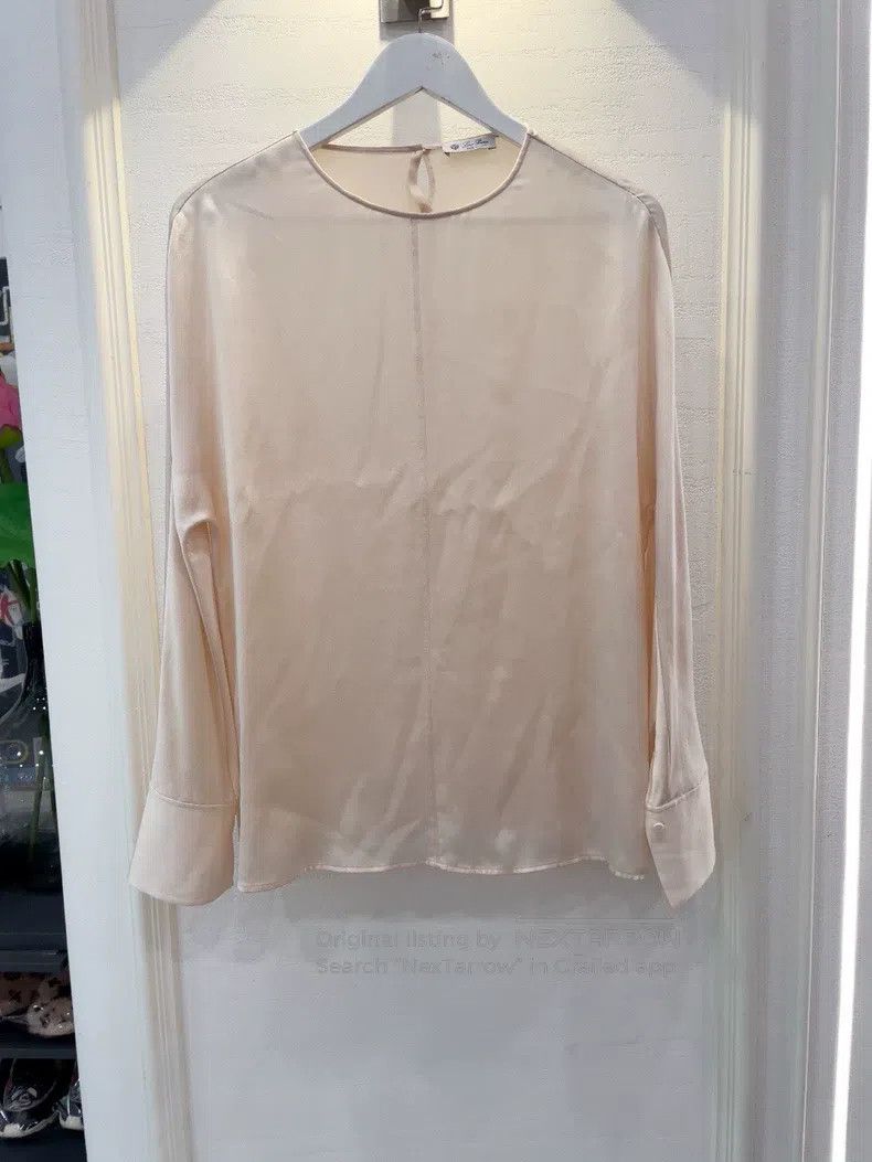 Loro Piana Loro Piana Light pink knit cardigan vest Size S / US 4 / IT 40 - 1 Thumbnail