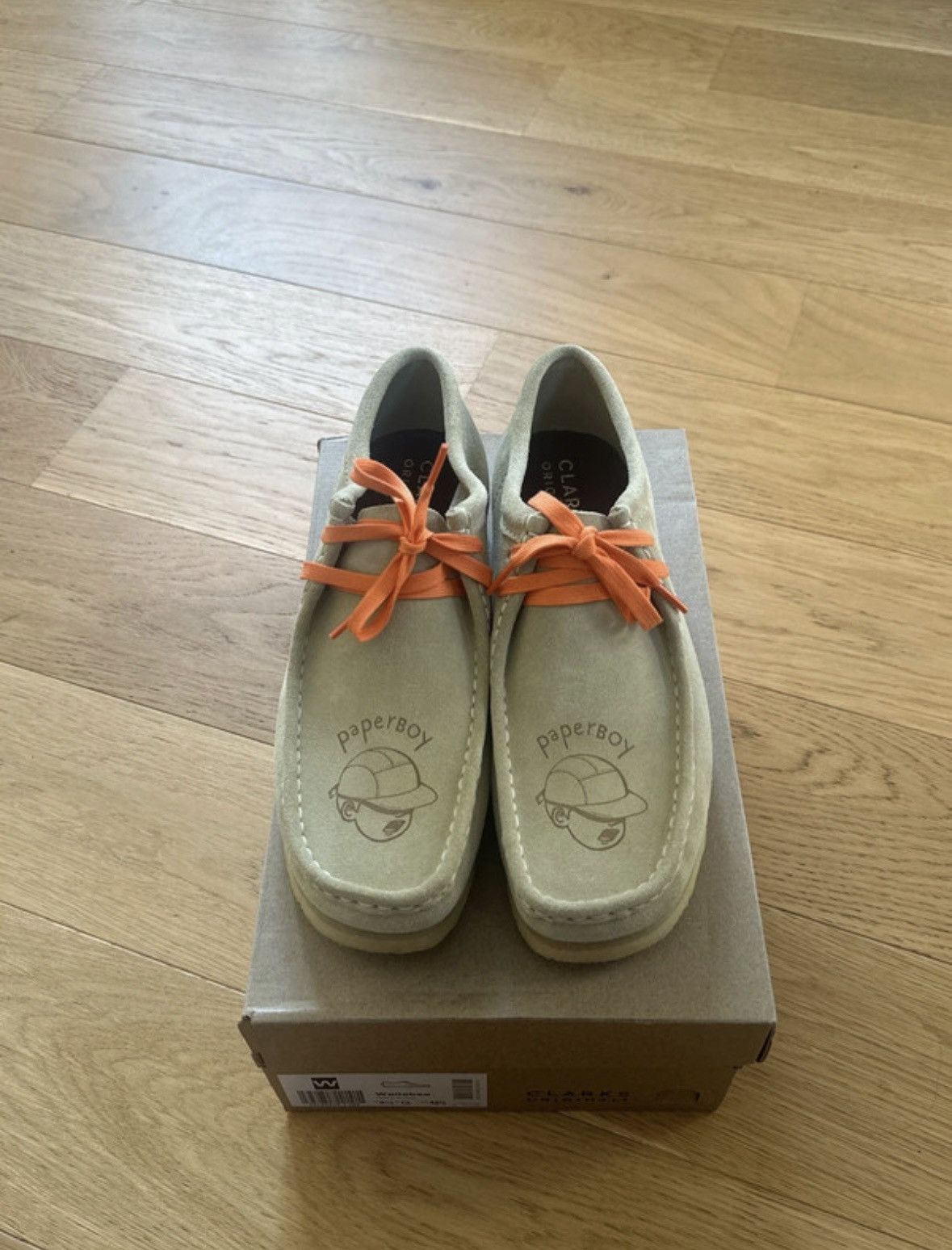 Clarks wallabee x Paperboy