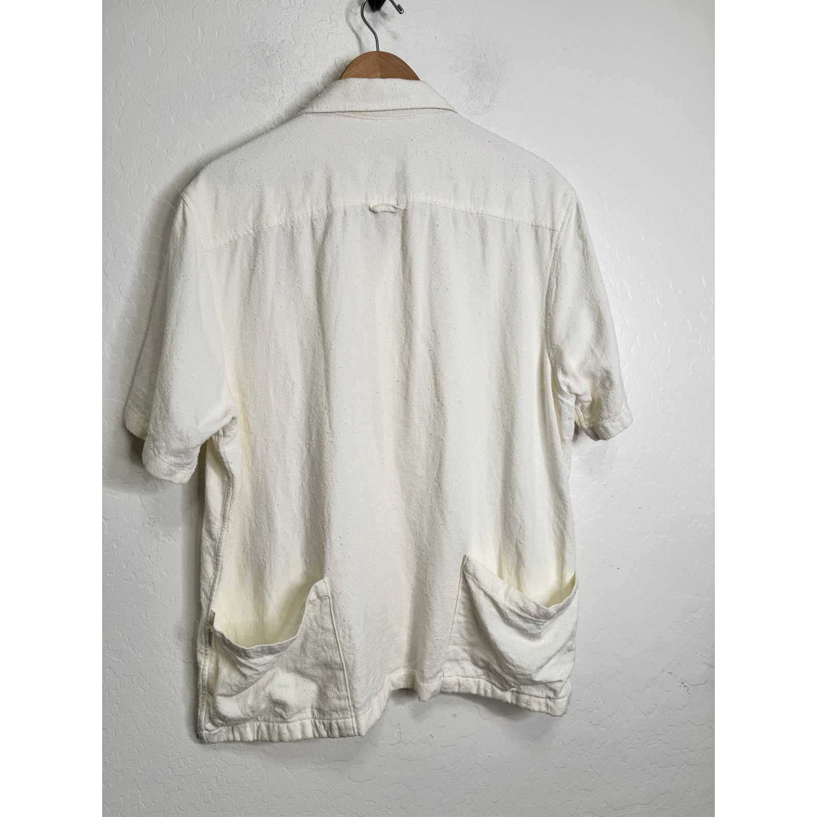 Aime Leon Dore Aimé Leon Dore Mechanic Shirt Cotton-Linen White Size XL Size US XL / EU 56 / 4 - 2 Thumbnail