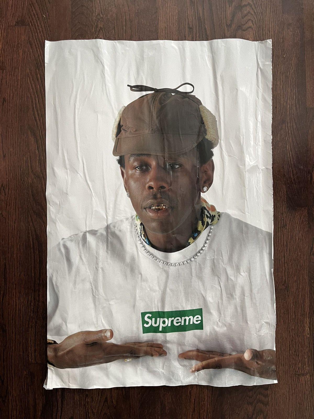Supreme Tyler The Creator Supreme Tyler the Creator Poster Box Logo Tee Grailed