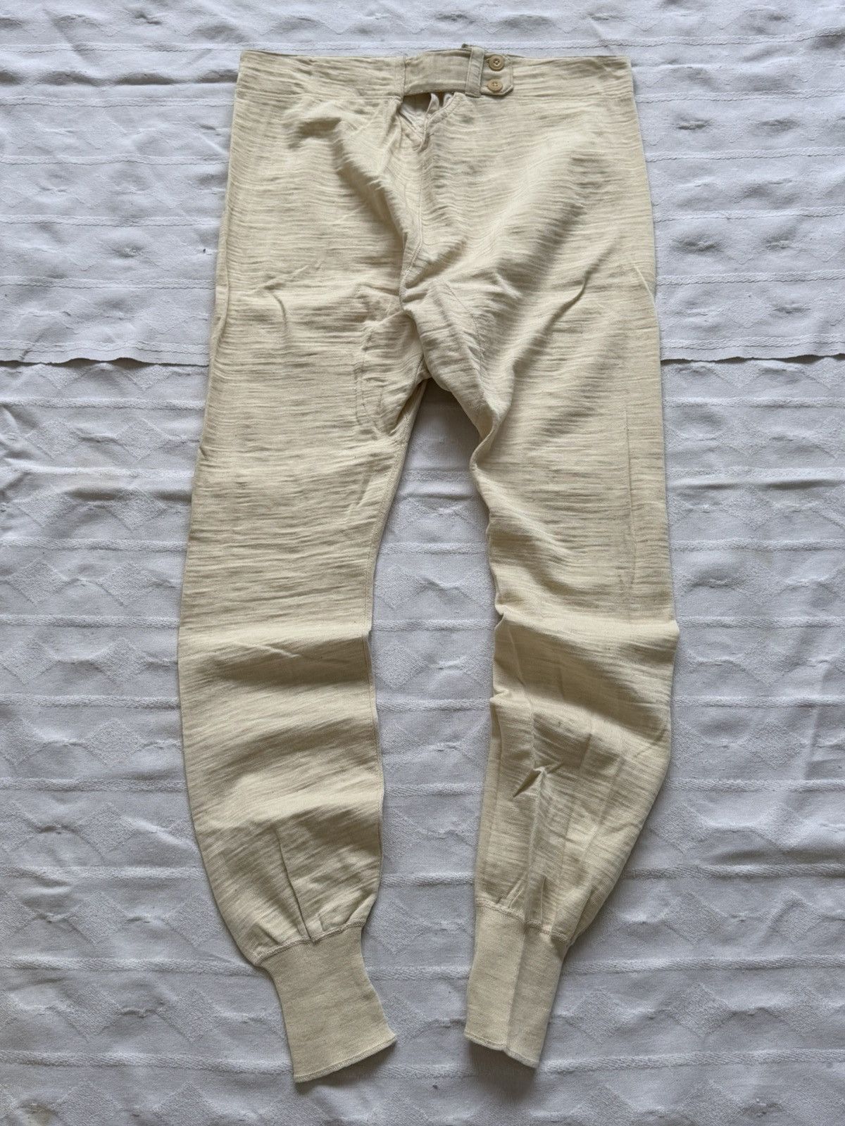 Vintage Vintage 1951 Dated French Military Underwear Thermal Pants Size US 32 / EU 48 - 5 Thumbnail