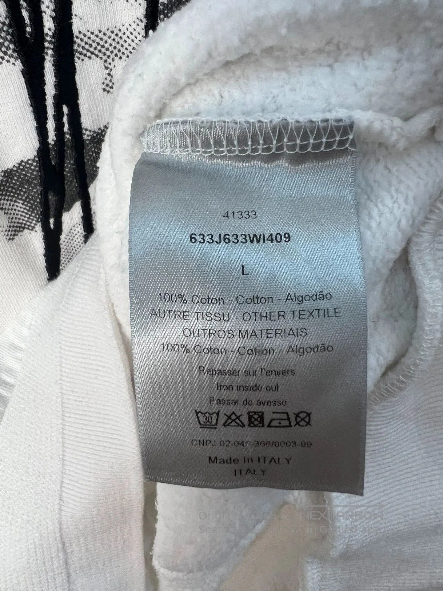 Dior dior rose signature hooded sweatshirt size L. Size US L / EU 52-54 / 3 - 4 Thumbnail