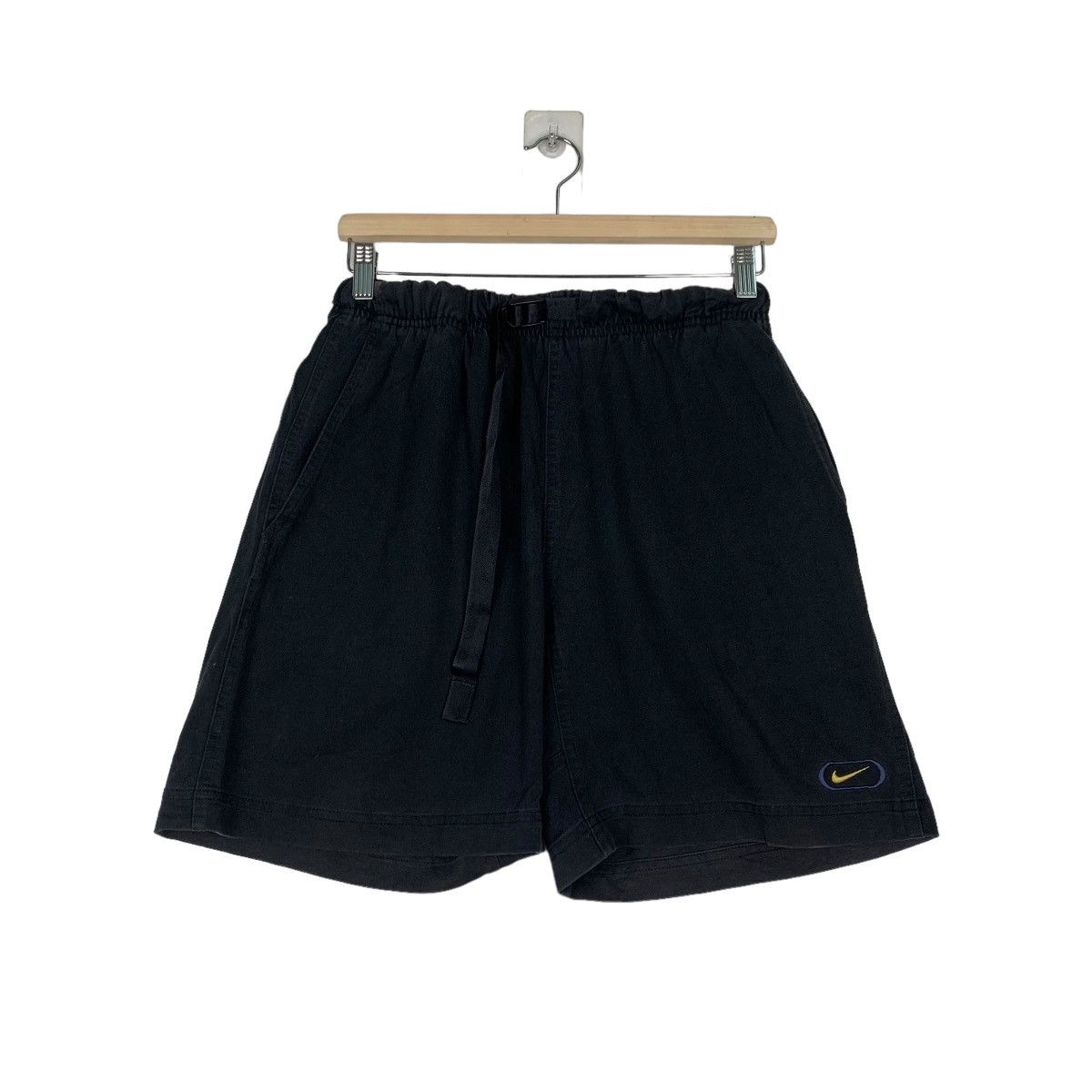 Nike NIKE SILVER TAG Embroidery Small Logo Shorts #0337-C16 Size US 26 / EU 42 - 1 Thumbnail