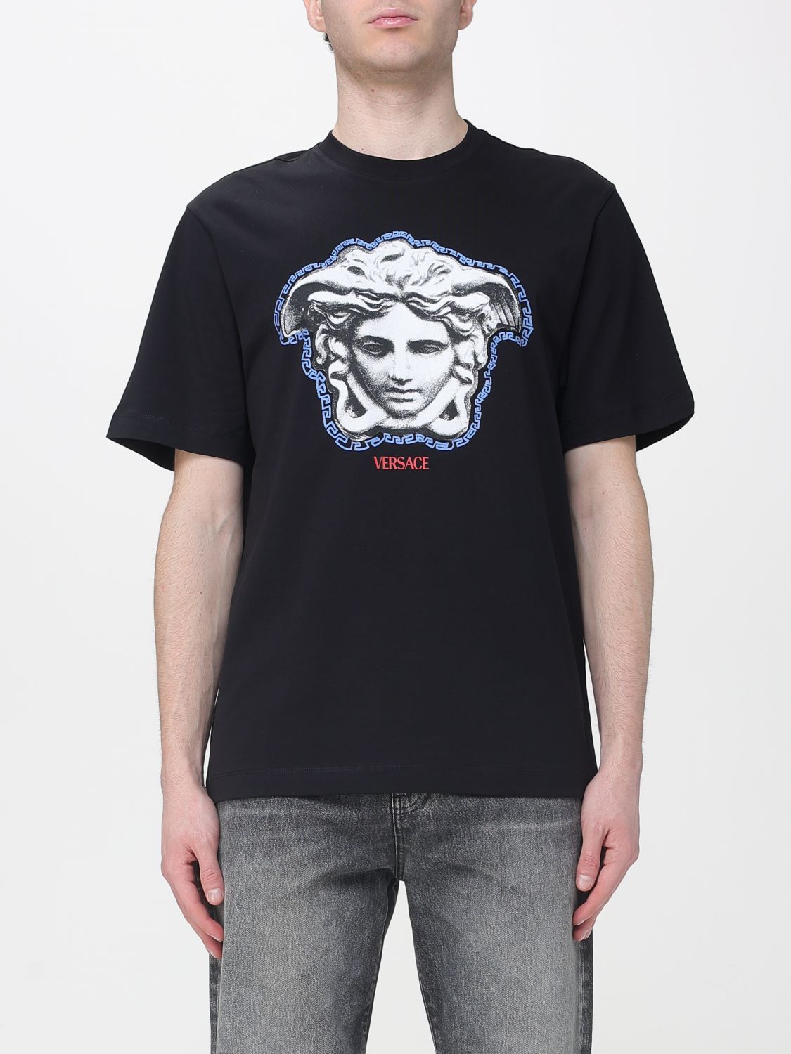 Versace Versace T-Shirt Men Black Size US L / EU 52-54 / 3 - 1 Thumbnail