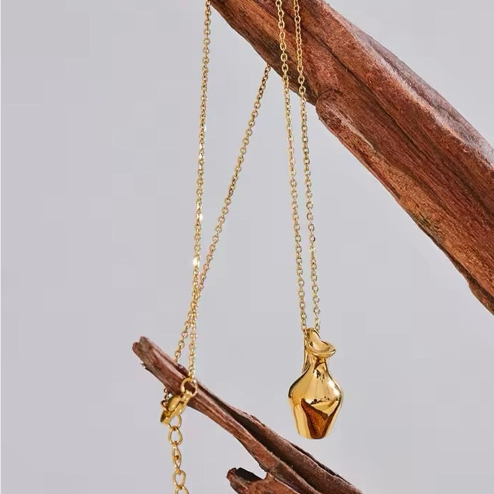 Other Vase Kettle Charm Necklace Pendant Necklace Waterproof Size ONE SIZE - 4 Thumbnail