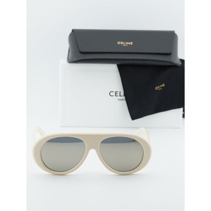 Celine Celine CL40300U APRES SKI CAPSULE 25C Sunglasses Ivory Size ONE SIZE - 10 Thumbnail
