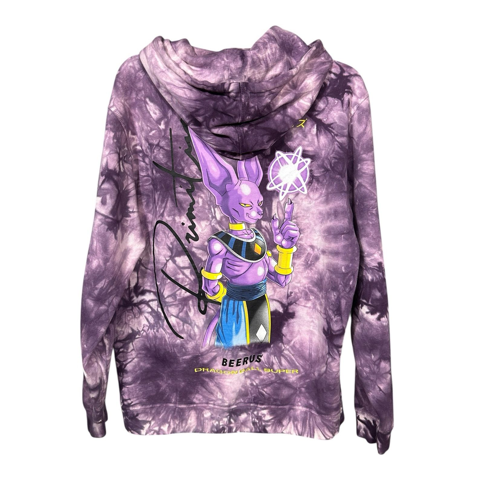 Primitive Primitive x Dragon Ball Super Beerus Tie-Dye Hoodie Size M Size US M / EU 48-50 / 2 - 1 Thumbnail