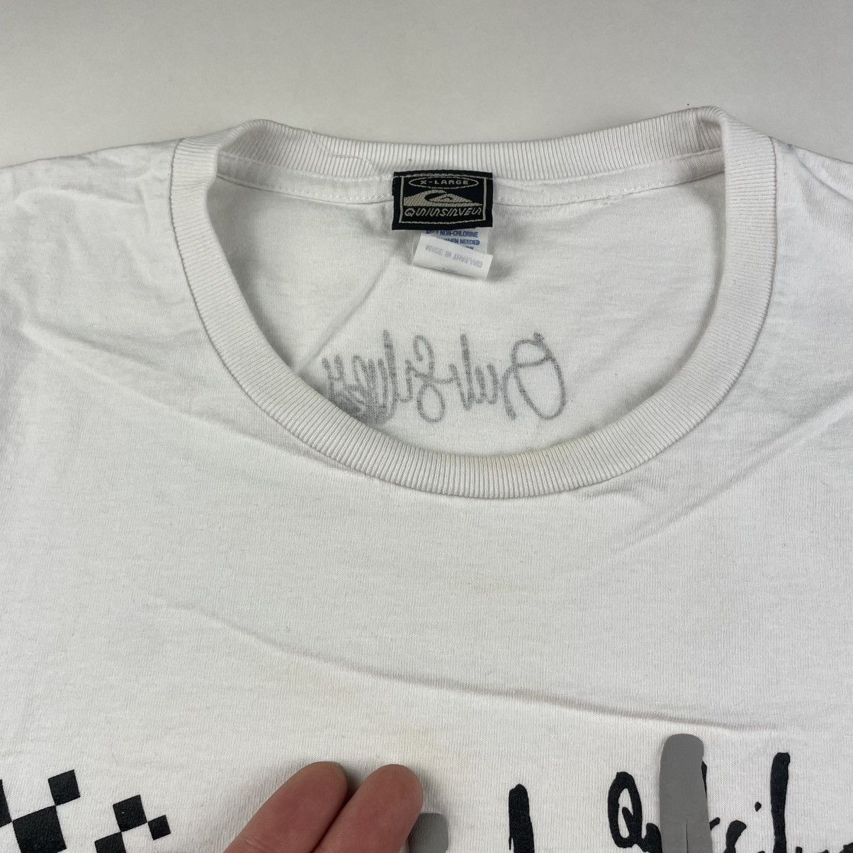 Quiksilver Vintage Surfer Quiksilver Doodle T-Shirt Puff Print Y2K Surf Size US XL / EU 56 / 4 - 5 Thumbnail