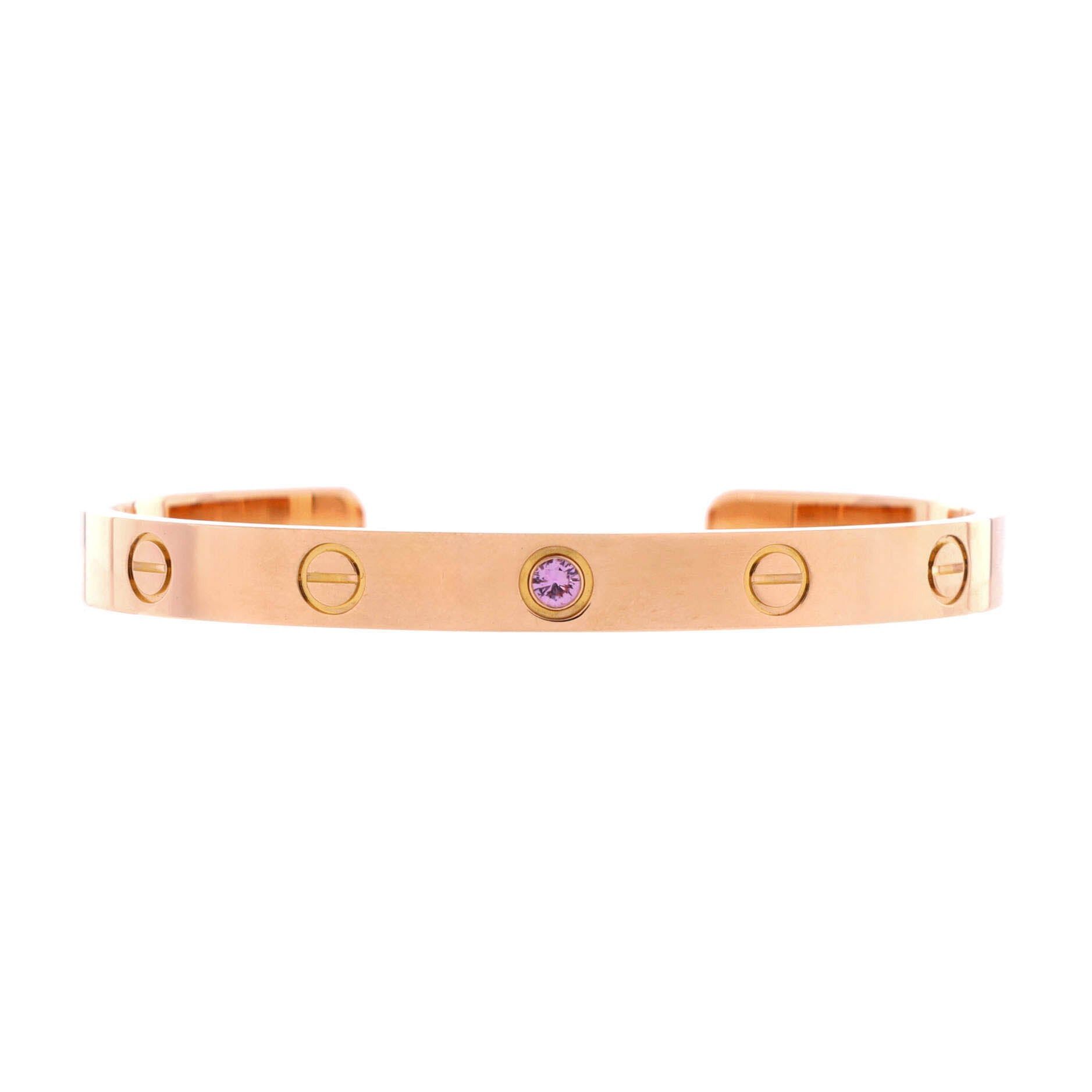 Cartier Love Cuff Bracelet Size ONE SIZE - 1 Thumbnail
