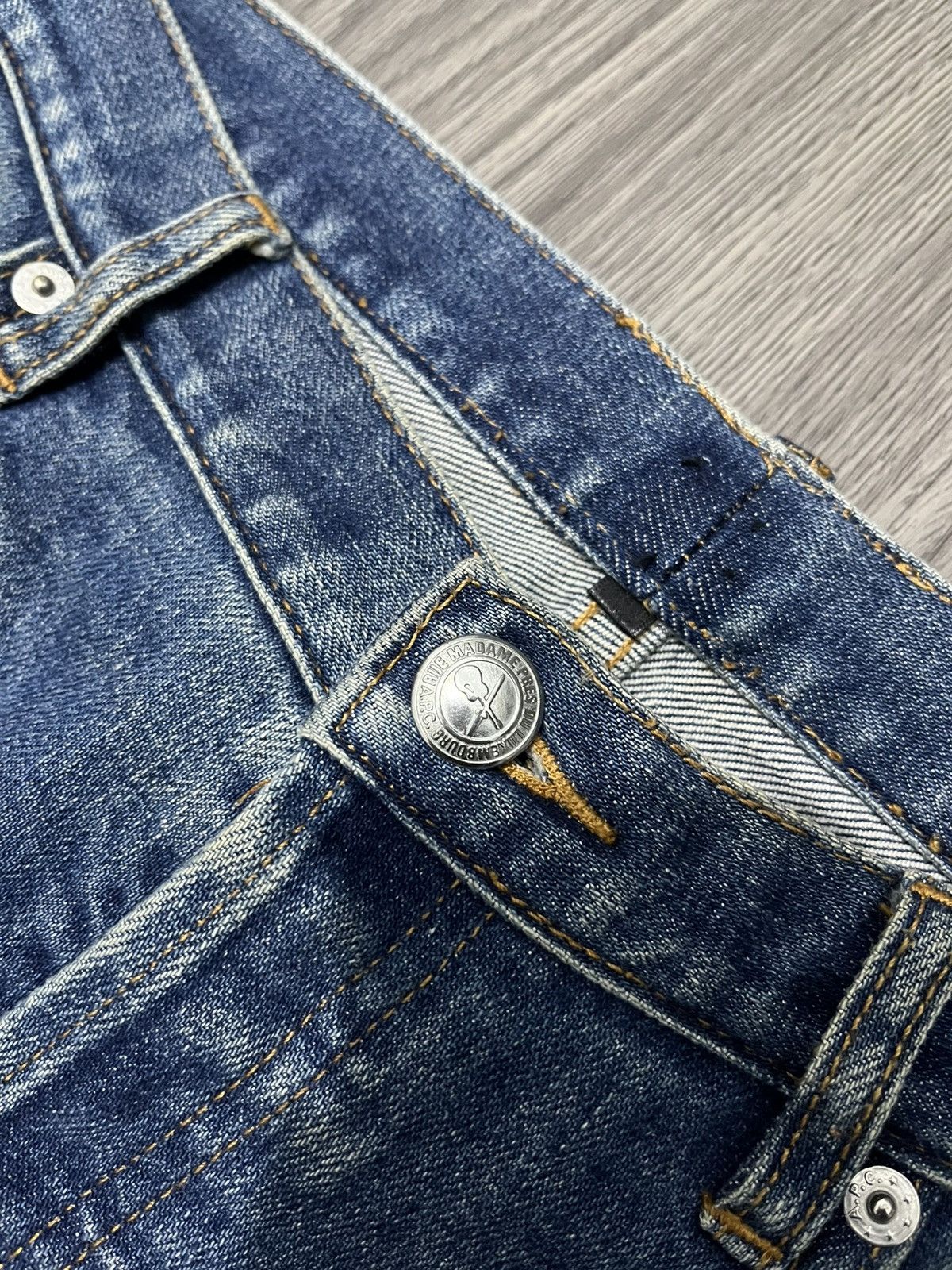 Japanese Brand 🇯🇵A.P.C Rue Madame Pres Du Luxembourg denim pants Size US 32 / EU 48 - 6 Thumbnail