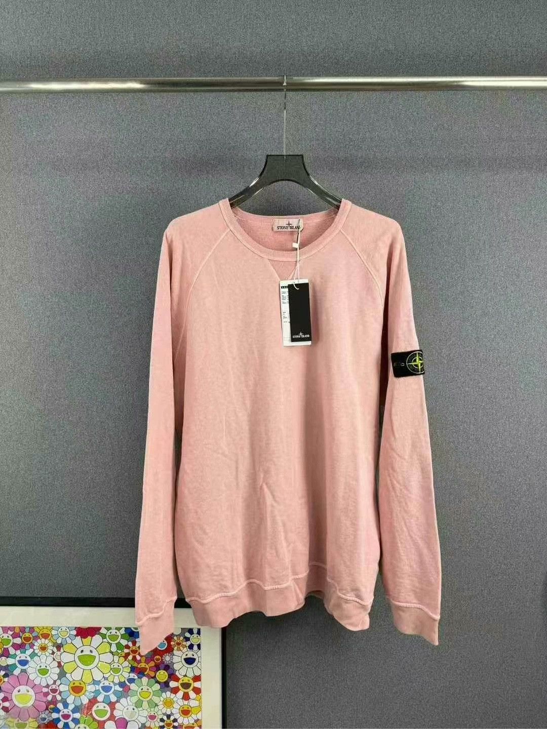 Stone Island stone island pink long sleeve sweatshirt Size US XXL / EU 58 / 5 - 1 Thumbnail