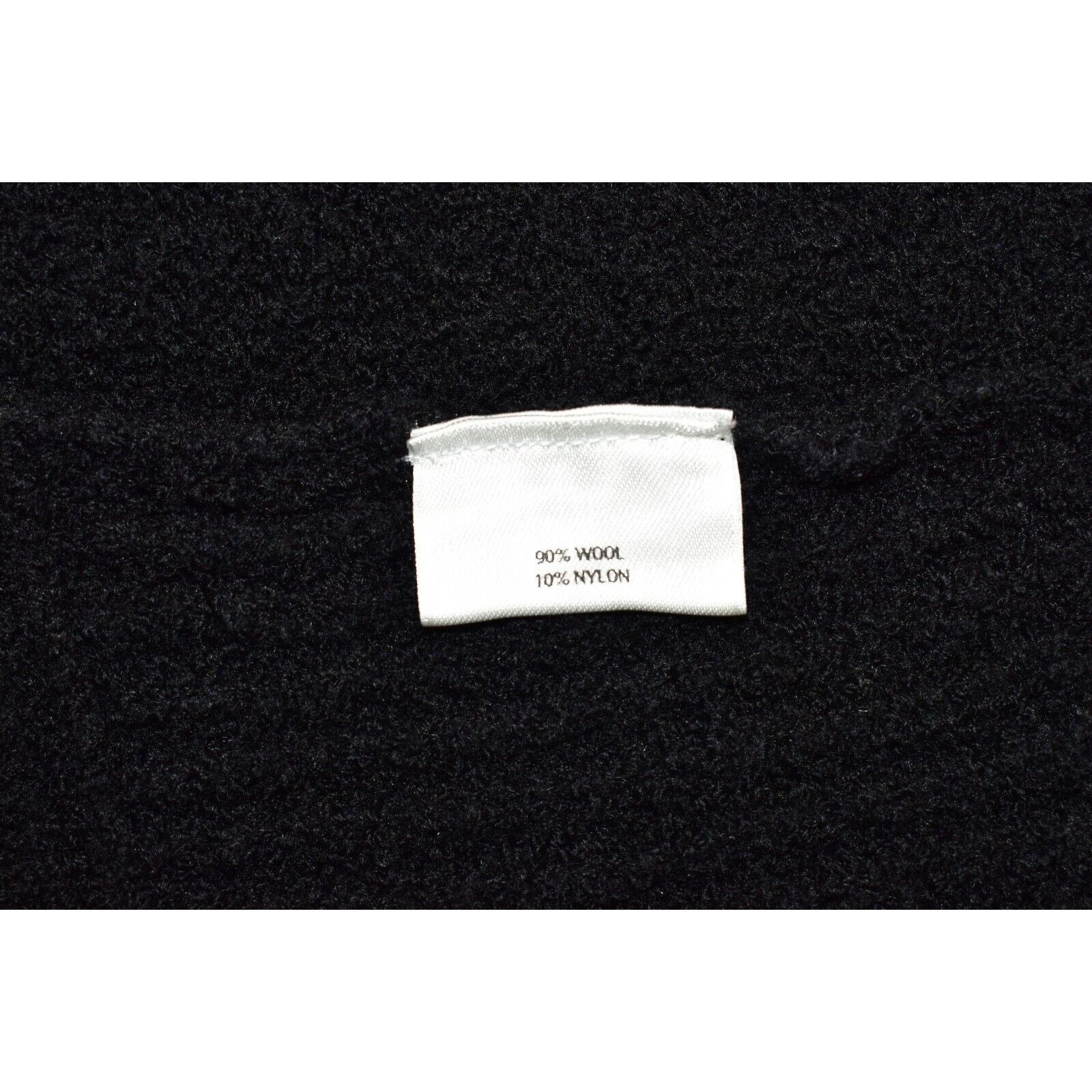 Eileen Fisher EILEEN FISHER Black Wool Open Front Cardigan Sweater Sz M Size M / US 6-8 / IT 42-44 - 4 Thumbnail