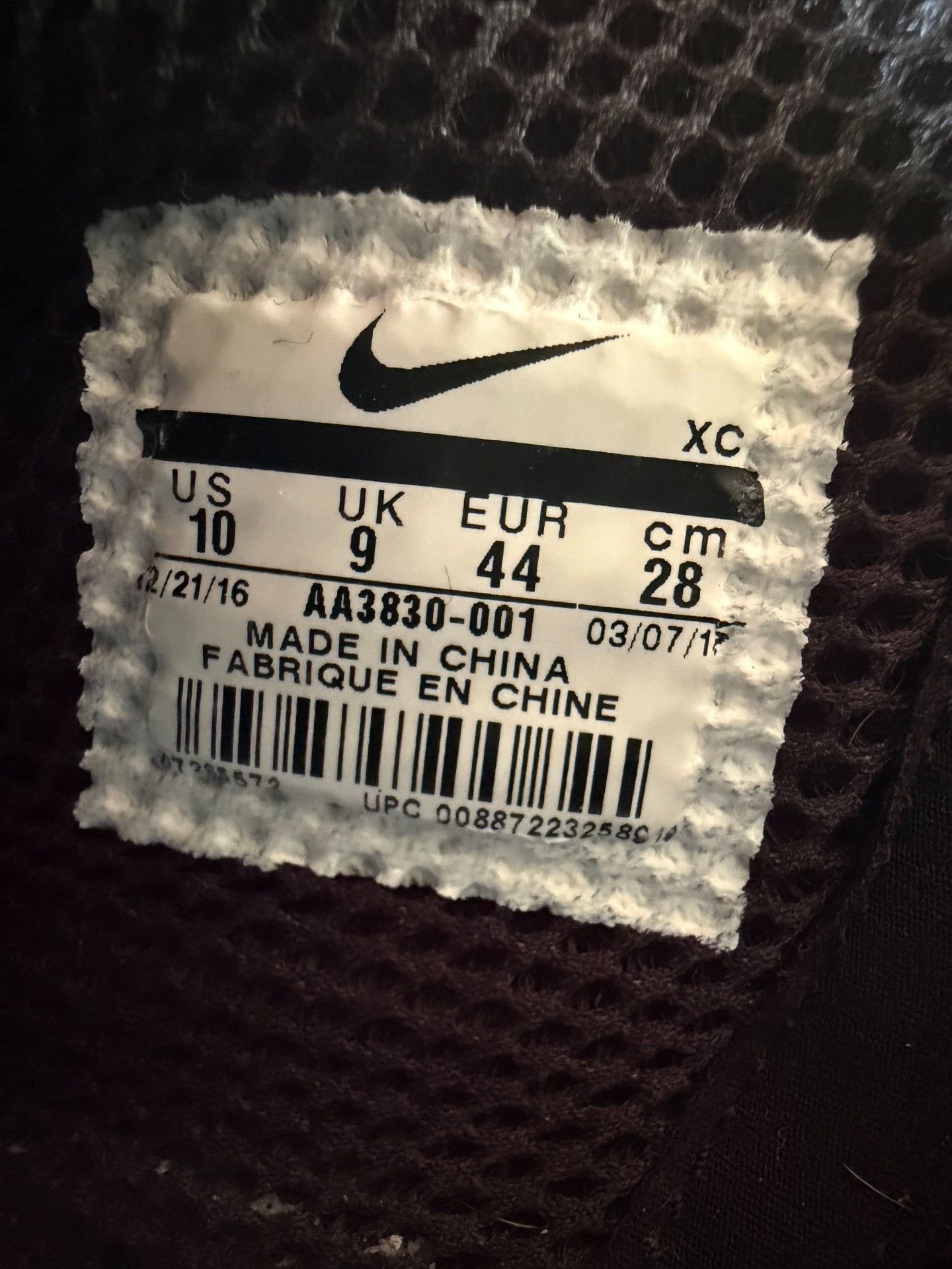 Nike Nike x Off-White Air Presto OG Size US 10 / EU 43 - 8 Thumbnail
