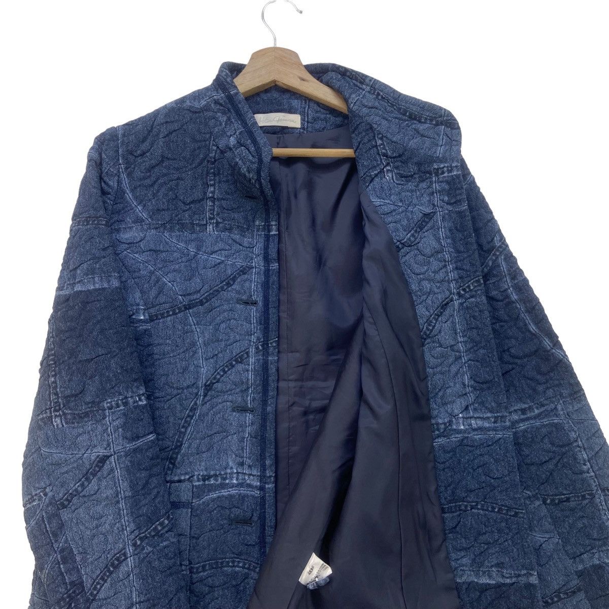 Japanese Brand Hitoshi Tamura Japanese Traditional Pleated Kogin Indigo Size S / US 4 / IT 40 - 15 Thumbnail
