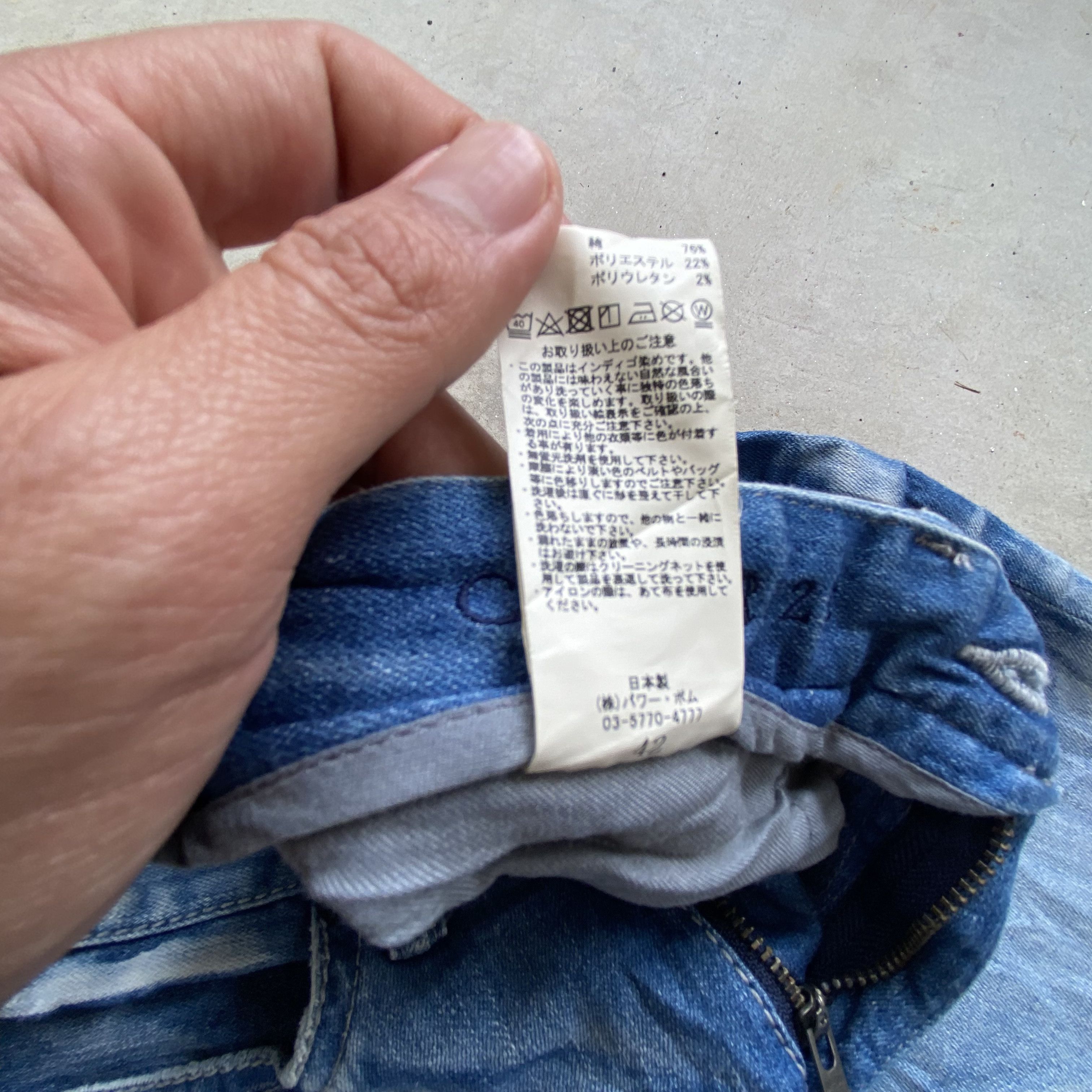 Le Grande Bleu (L.G.B.) Civarize Whisker Flare Claw Mark Jeans Size US 30 / EU 46 - 14 Thumbnail