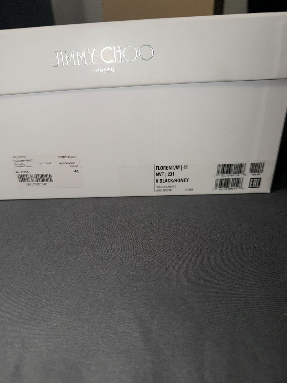 Jimmy Choo Jimmy Choo Florent Black and Honey Sneakers Size 8M Size US 8 / EU 41 - 9 Thumbnail