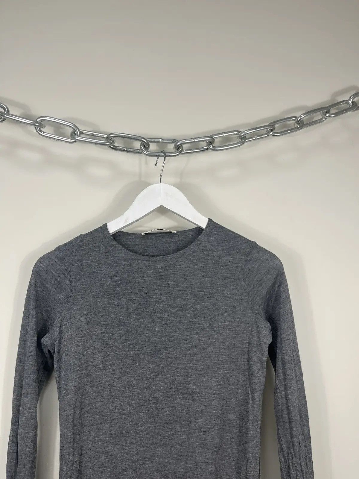 Acne Studios Emilia AW15 Avant Garde Gray Luxury Mini Dress