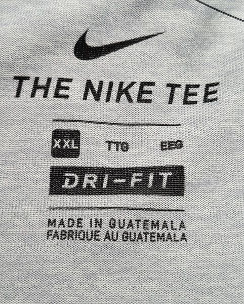 Nike NWT NIKE Dri-Fit Legend Crossdye T-Shirt Jade Green 2XL Size US XXL / EU 58 / 5 - 4 Thumbnail