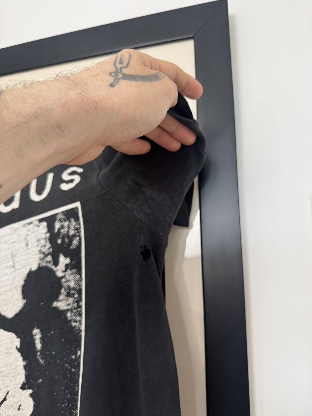 Band Tees Vintage Bauhaus Bela Lugosi Is Dead Band Tee Distressed Y2k Size US M / EU 48-50 / 2 - 5 Thumbnail