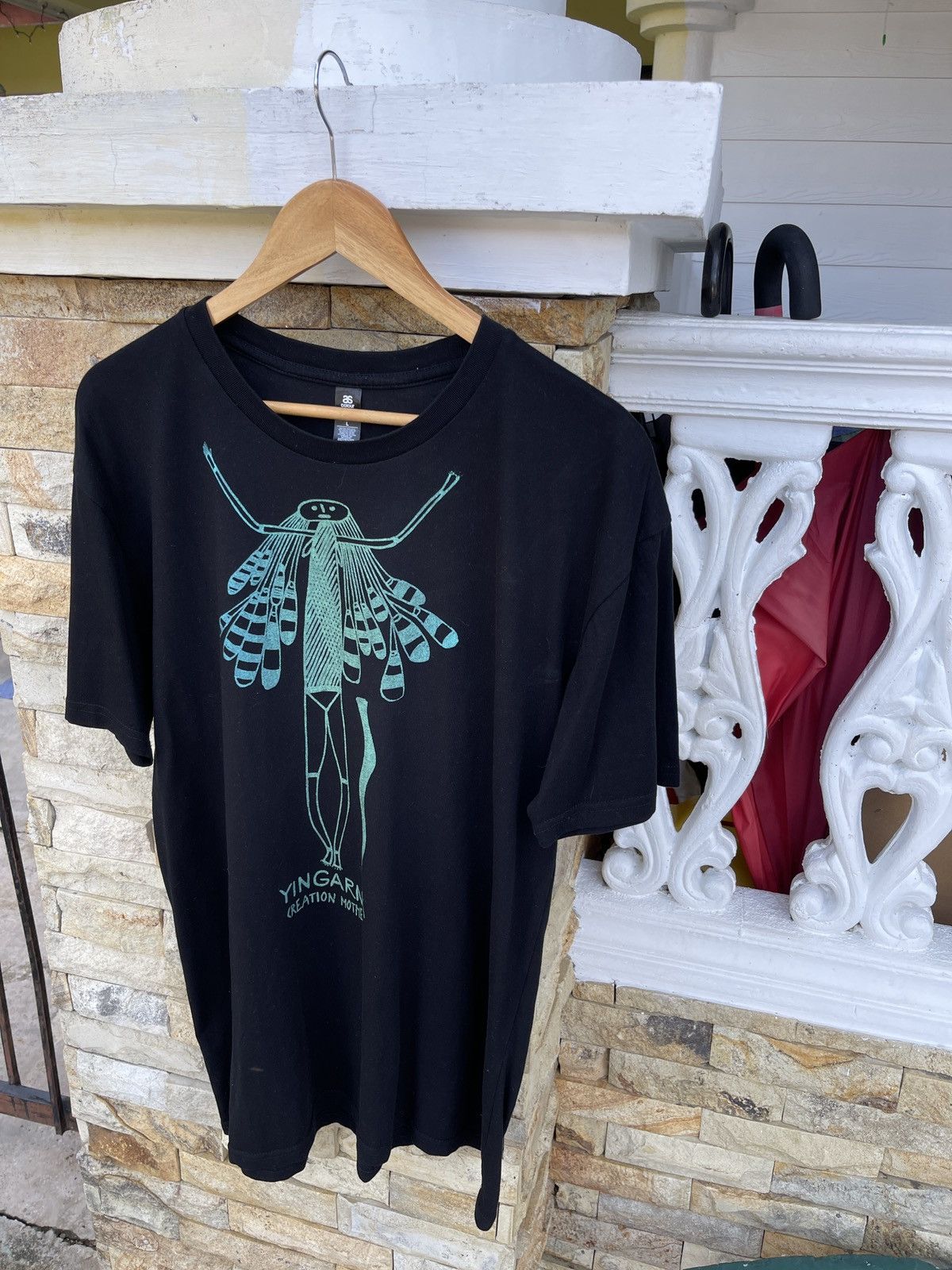 Last Drop🔥Rare🔥Vtg YINGARNA Creation Mother INJALAK Arts Tee
