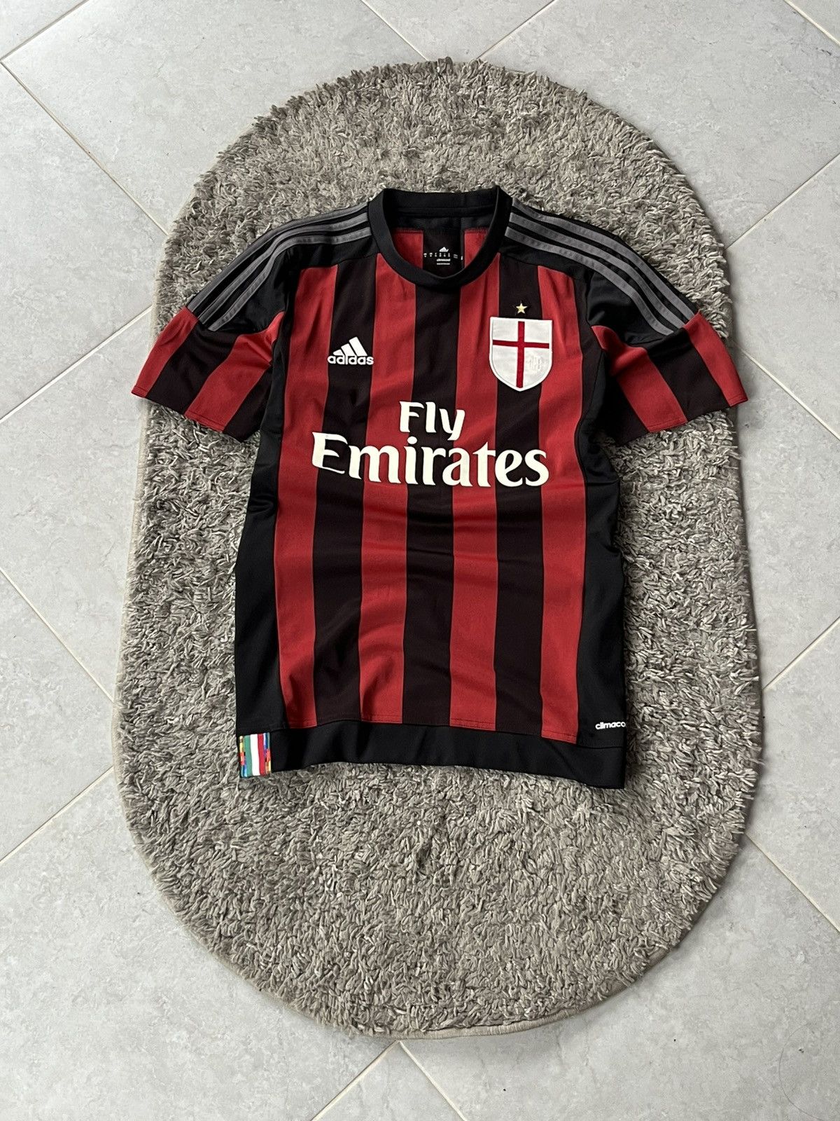 Adidas Vintage Tee Adidas Soccer Football MILAN Streetwear Size US M / EU 48-50 / 2 - 1 Thumbnail