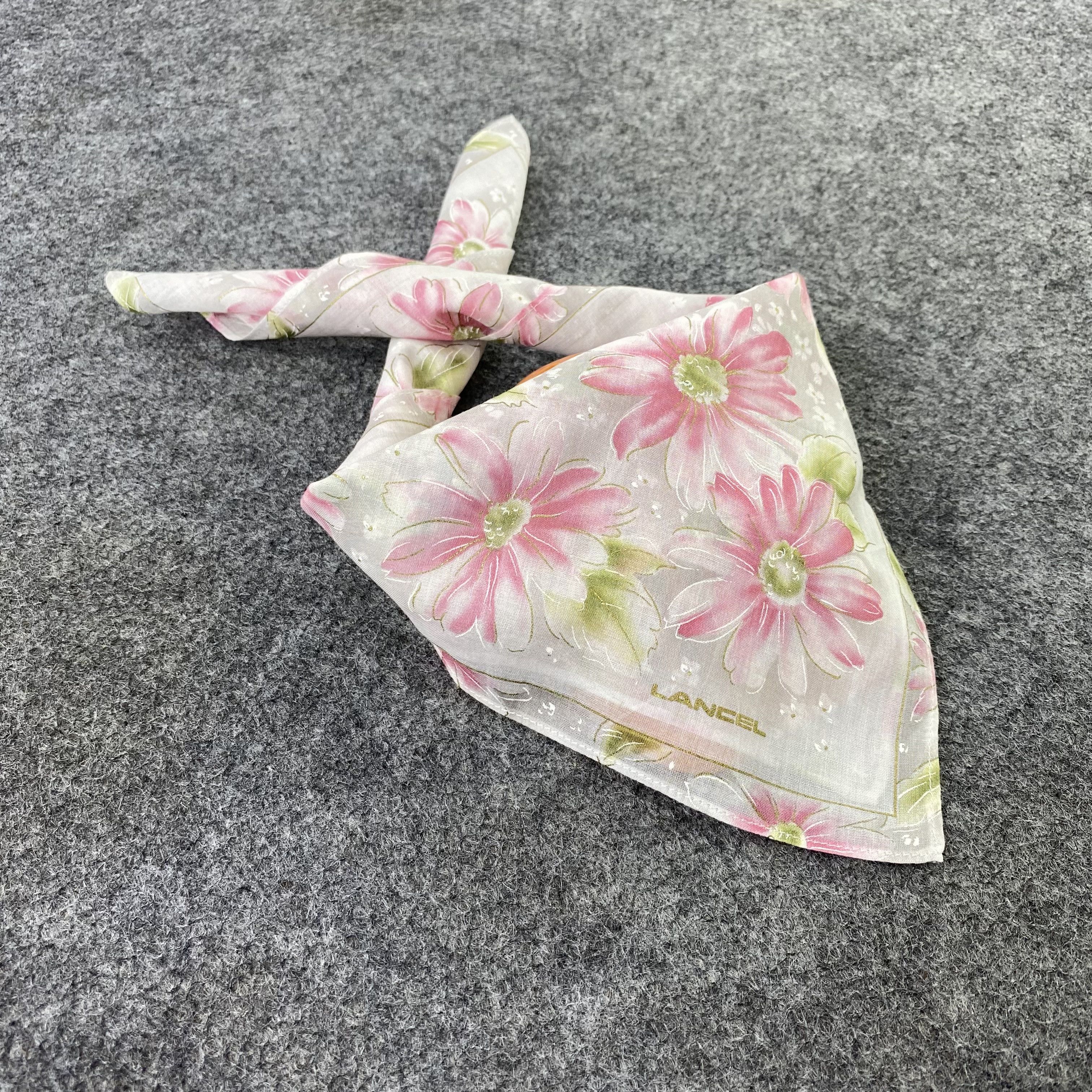 Lancel Lancel Handkerchief / Bandana / Neckerchief -B790 Size ONE SIZE - 2 Thumbnail