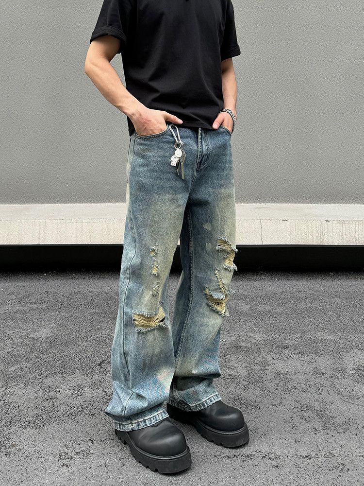 Other Distressed Denim Jeans, Ripped Jeans Size US 32 / EU 48 - 1 Thumbnail