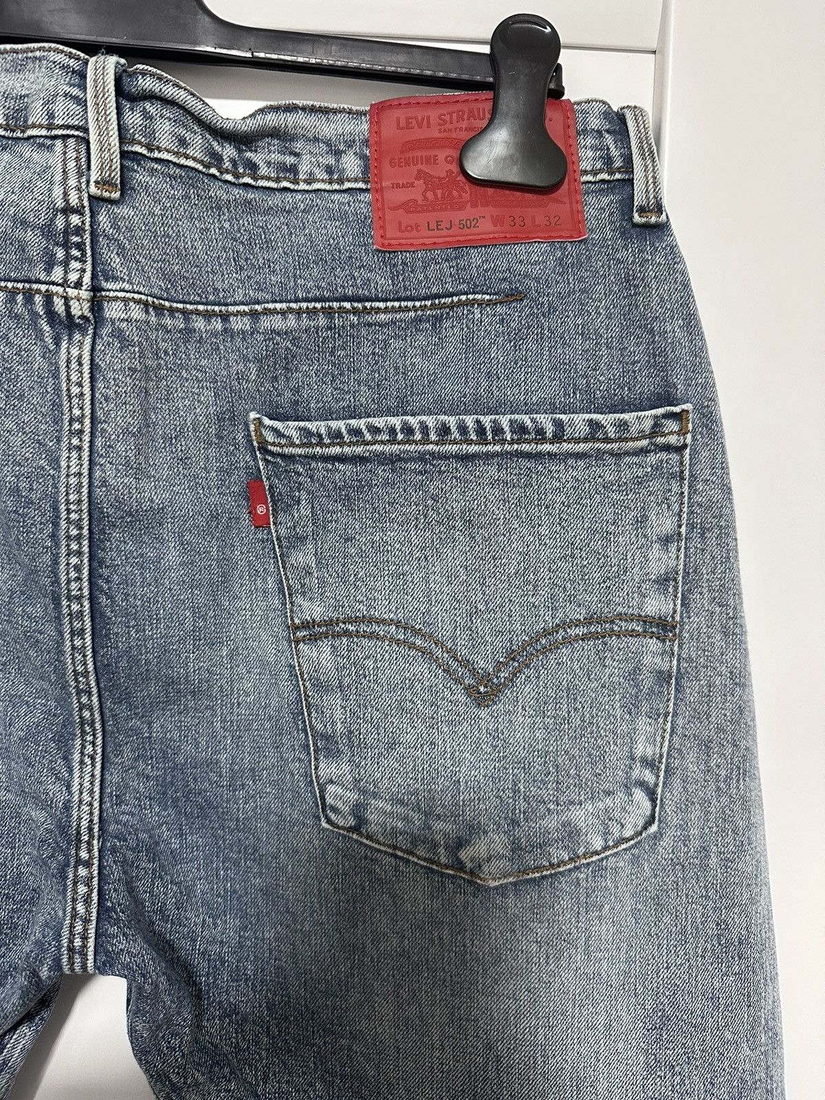 Levi's Levis Premium Jeans 502 Blue Rare Mens 33/32 Size US 33 - 5 Thumbnail