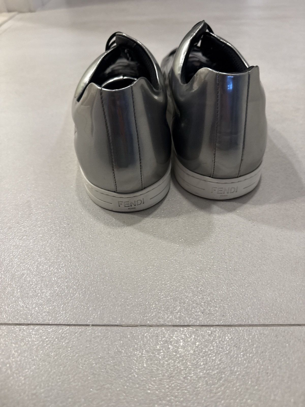 Fendi Fendi patent leather sneaker Size US 10 / EU 43 - 4 Thumbnail