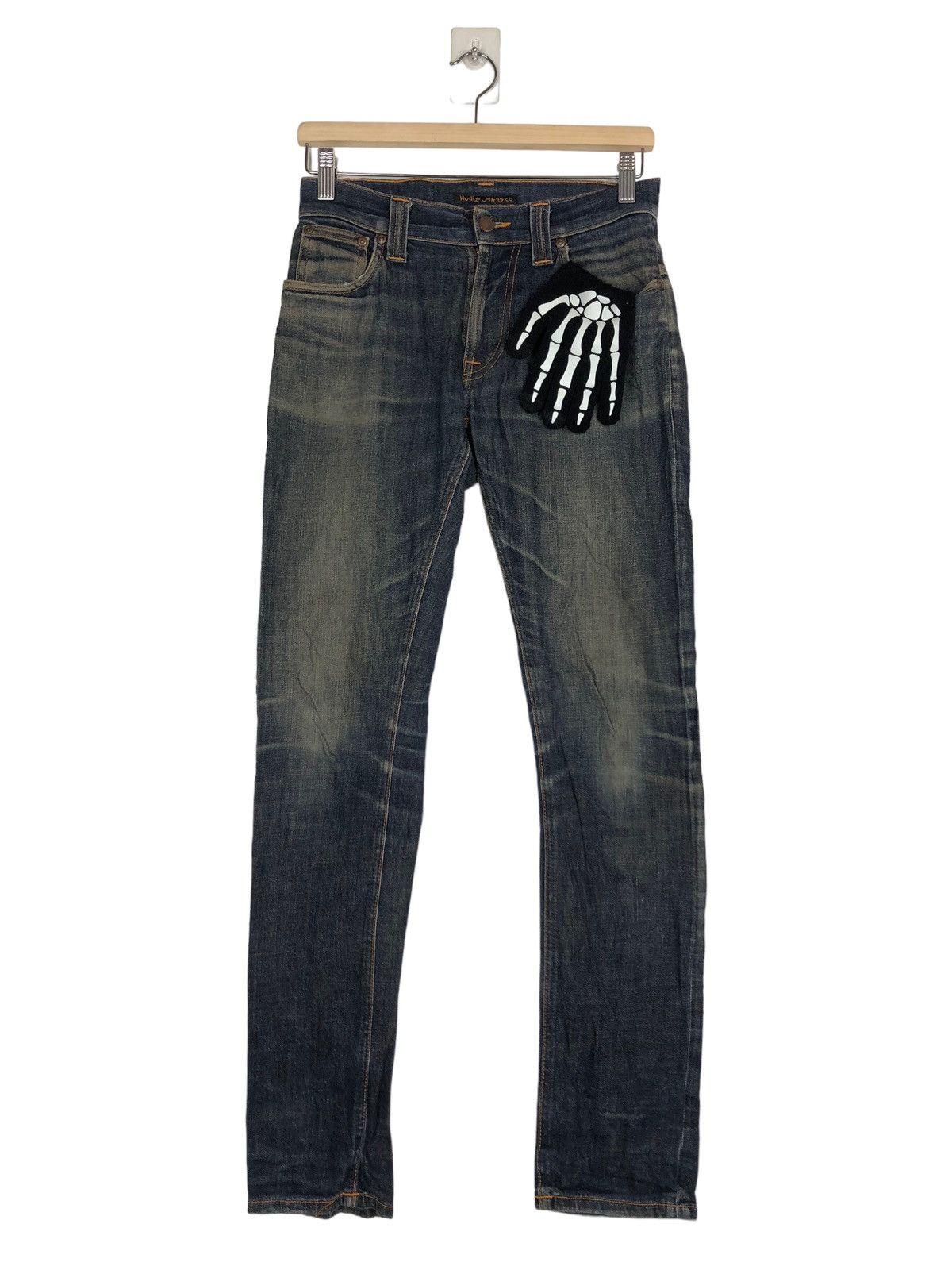 Nudie Jeans 🔥RARE PUNK STYLE DISTRESSED DENIM JEANS NUDIE JEANS Size US 26 / EU 42 - 1 Thumbnail
