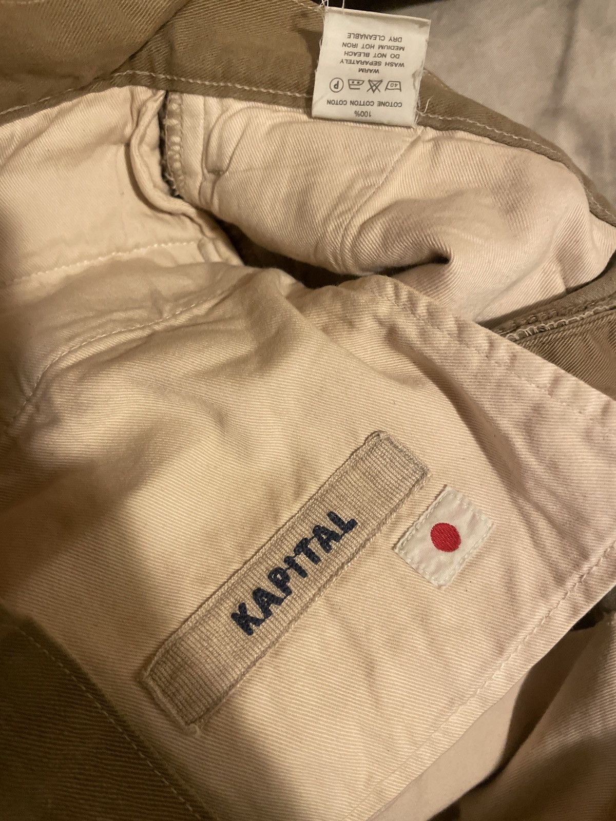 Kapital KAPITAL by KIRO HIRATA BORO CHINO TROUSERS PANTS 2 size Size US 30 / EU 46 - 10 Thumbnail
