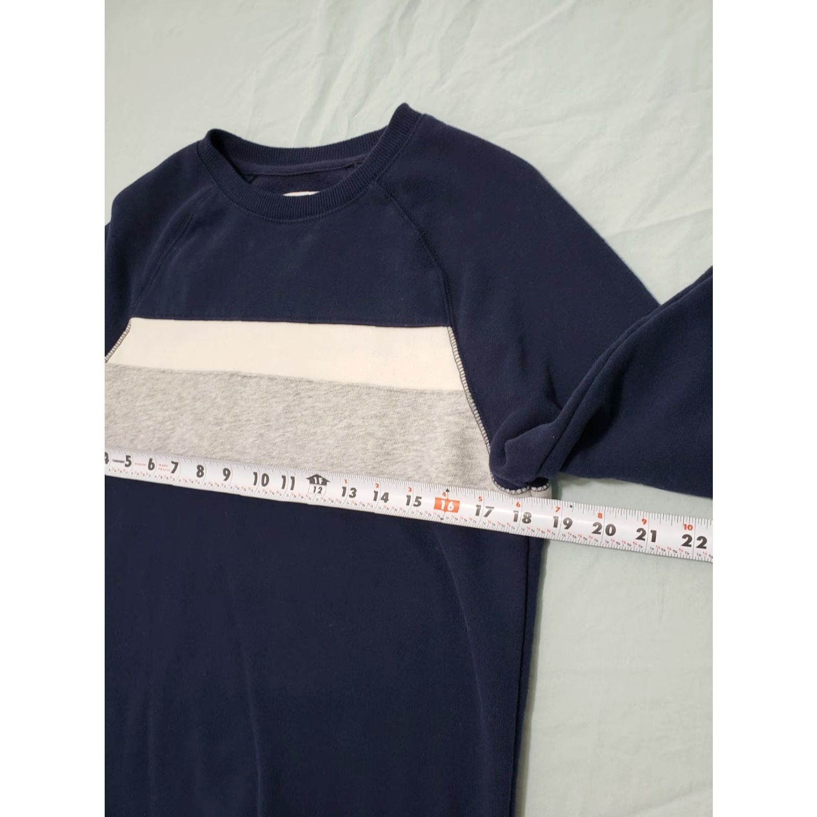 Vintage Goodfellow & Co Sweatshirt Pullover Crewneck Size S Blue Gray Shirt Men S Blue Sweatshirt Crew Neck Pullover Classic Heavyweight Winter Fall Spring Size US S / EU 44-46 / 1 - 6 Thumbnail