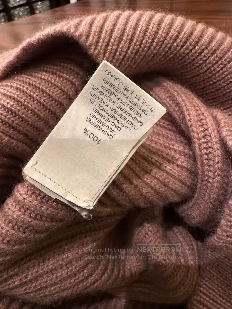 Brunello Cucinelli Brunello Cucinelli Pearly Beaded Cashmere Sweater, Pink Ve Size XXS / US 00 / IT 34 - 8 Thumbnail